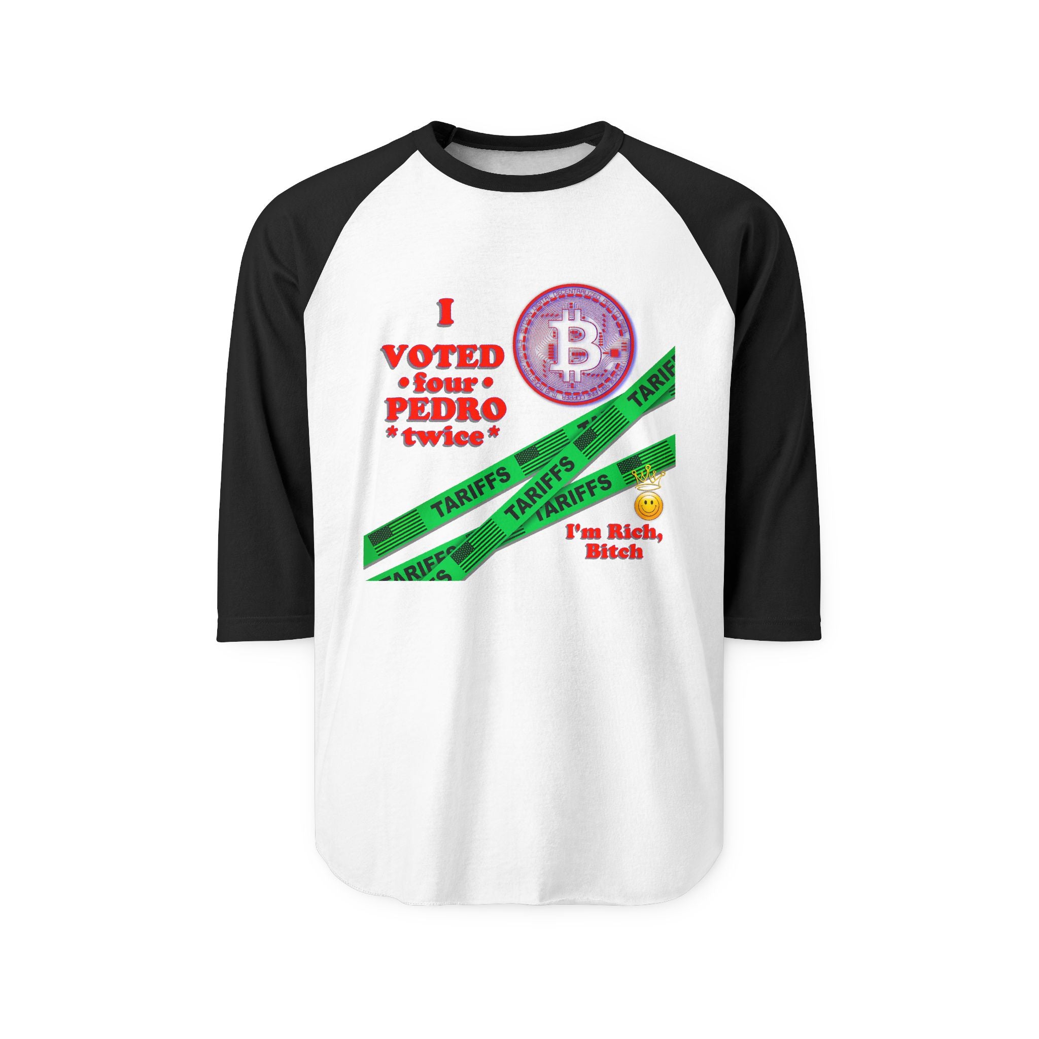 “i voted for Pedro twice” Mister Softieball Tee