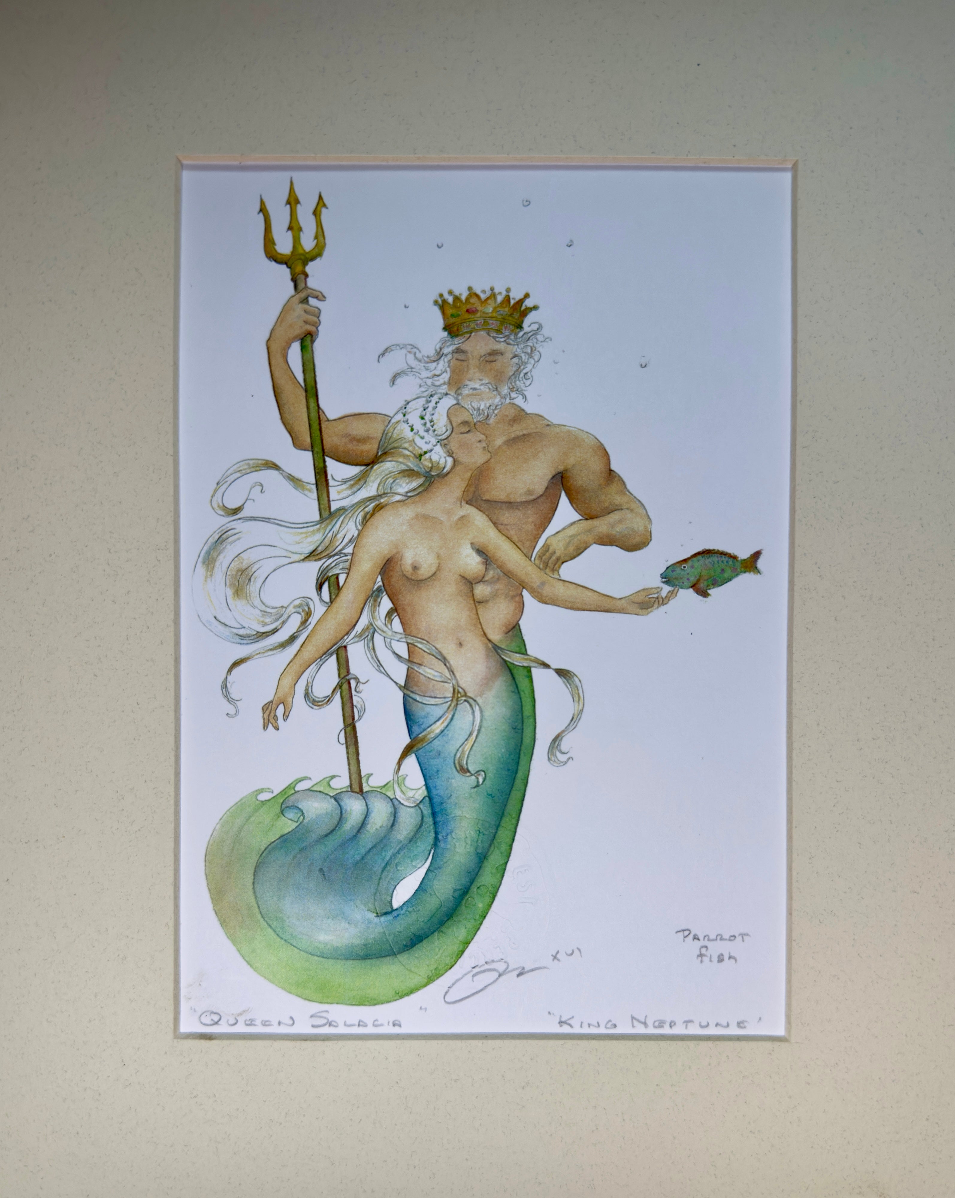 Queen Salacia • King Neptune • Parrotfish