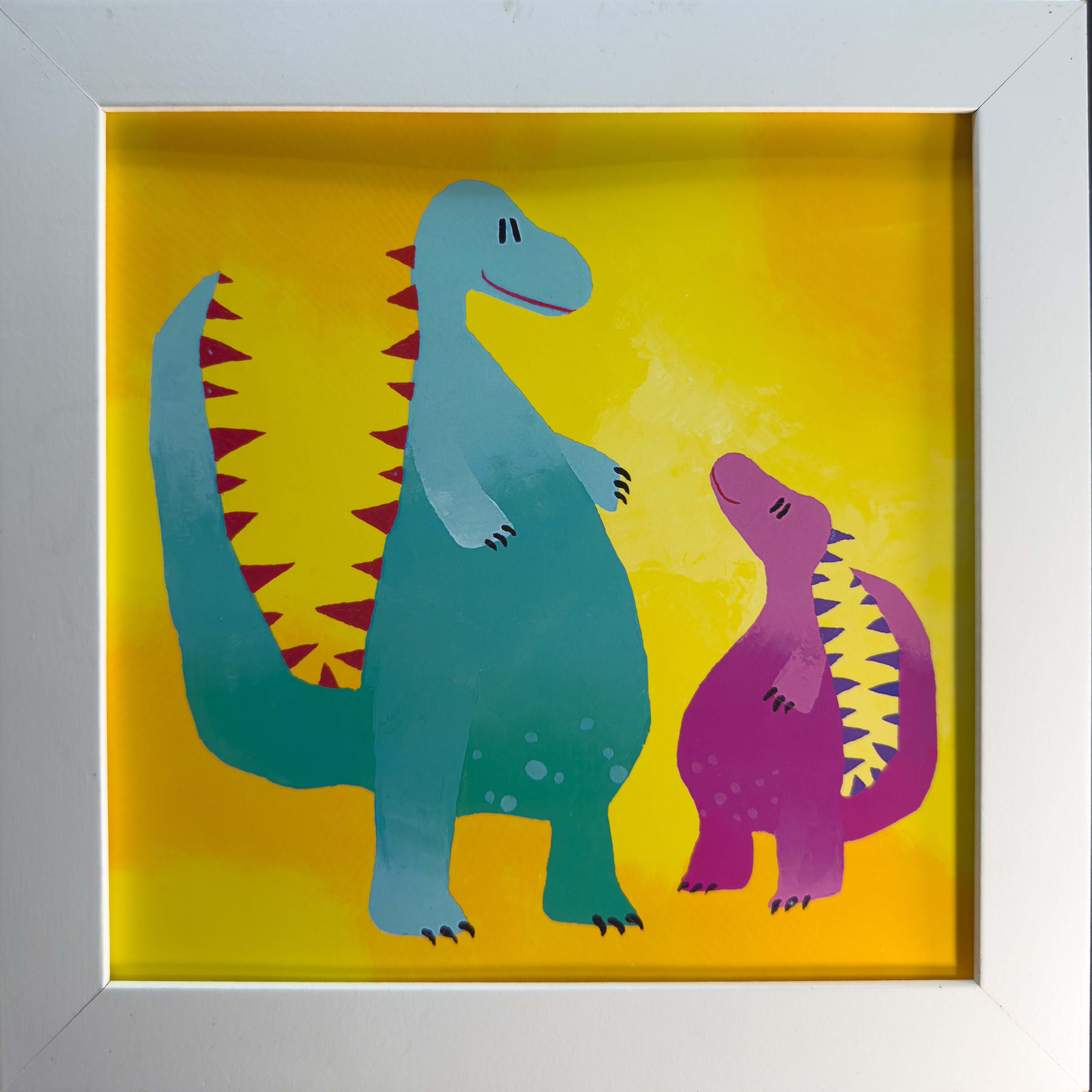 Set of 2 Dinosaur Kids Baby Room Decor