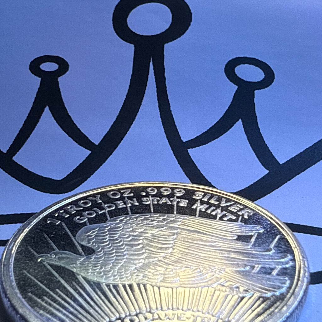 Silver Round • St. Gaudens Double Eagle .999 ounce