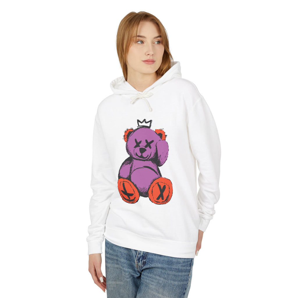 “Bearfully Blind” Punk Teddy Bear Halloween Hoodie