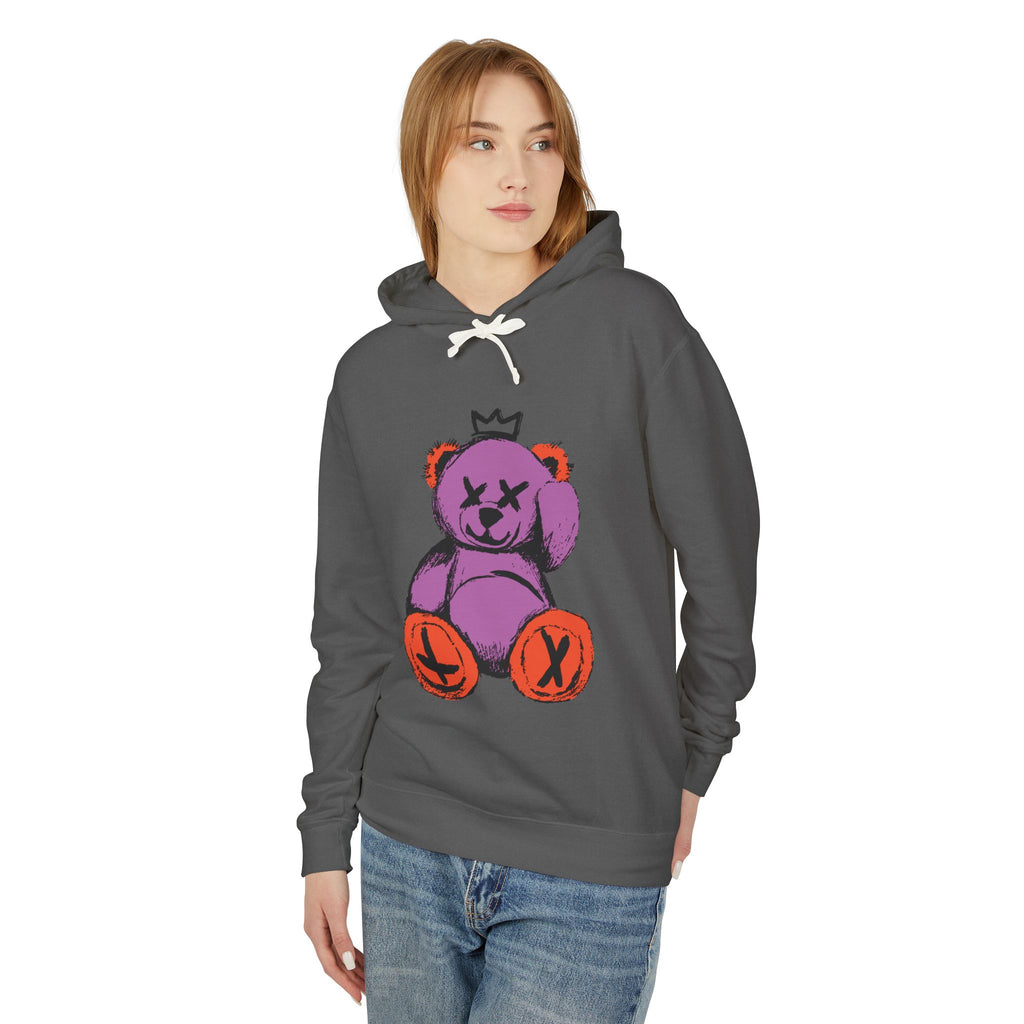 “Bearfully Blind” Punk Teddy Bear Halloween Hoodie