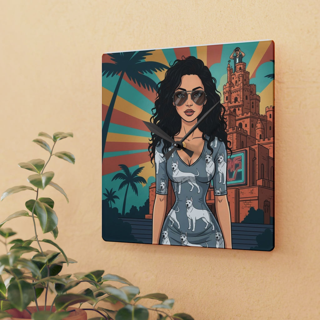 Grainne “Final Cadence” Acrylic Wall Clock