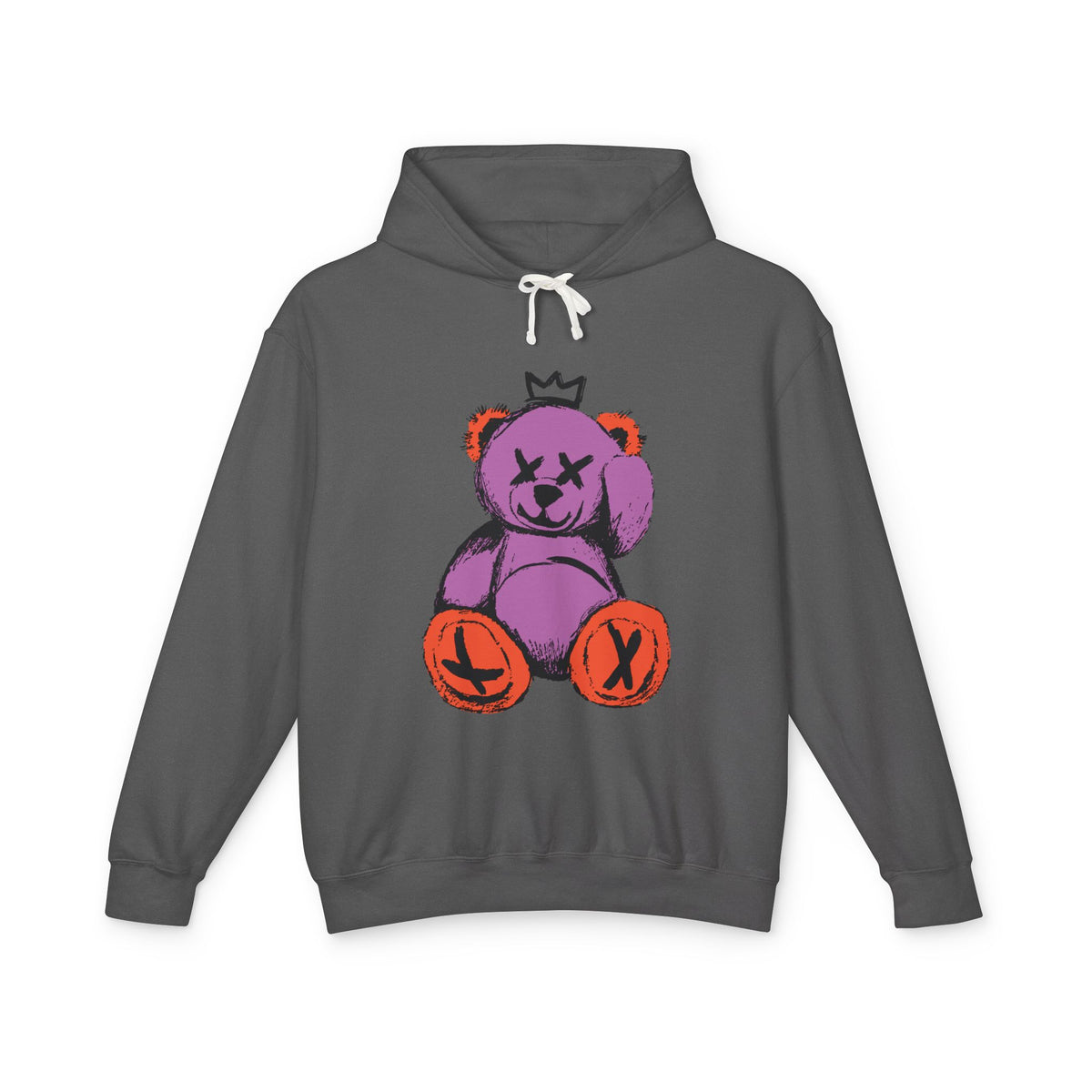 “Bearfully Blind” Punk Teddy Bear Halloween Hoodie