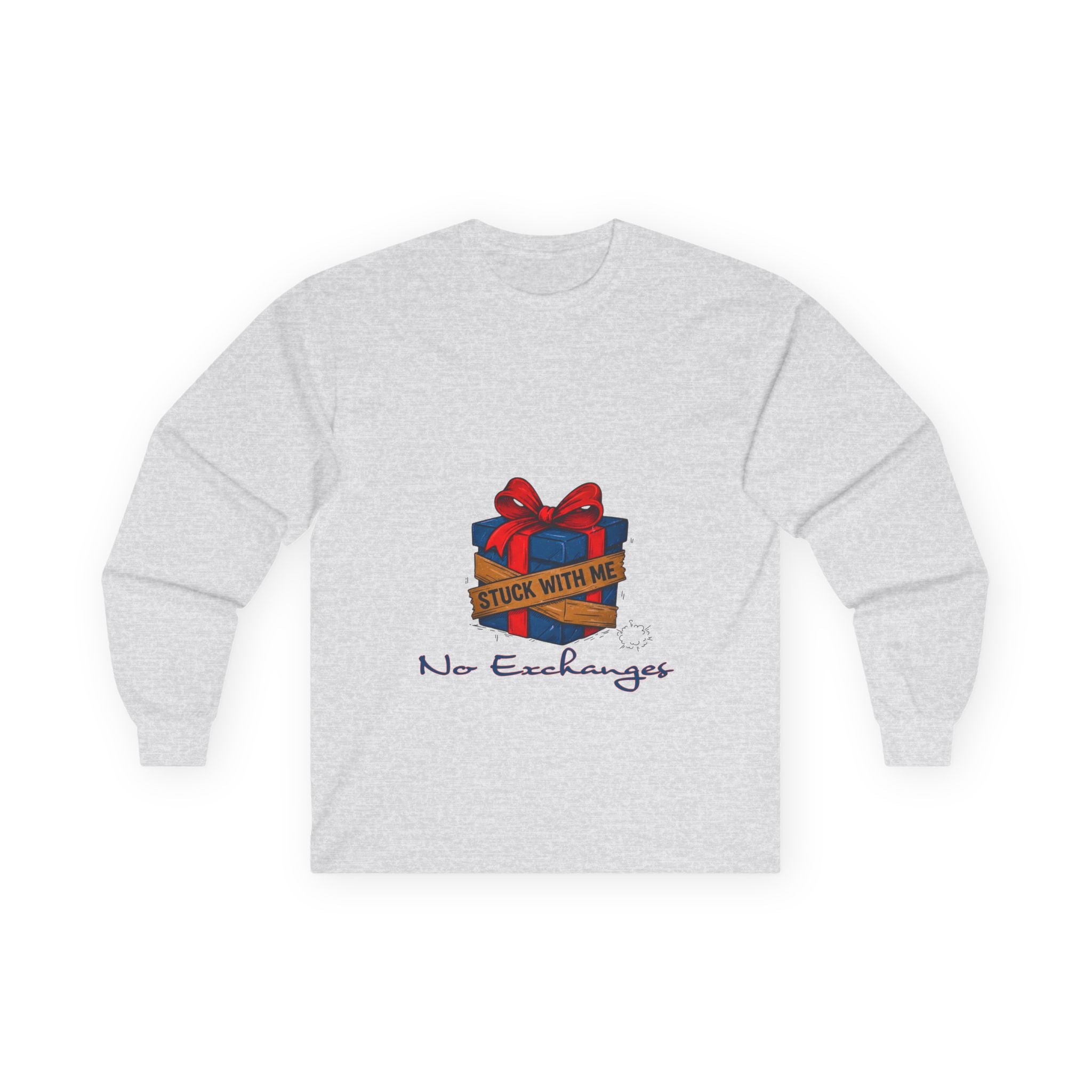 "No Exchanges" Stuck with me Gift Mystery Box Couples Shirt