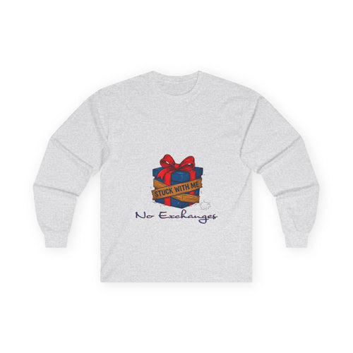 "No Exchanges" Stuck with me Gift Mystery Box Couples Shirt