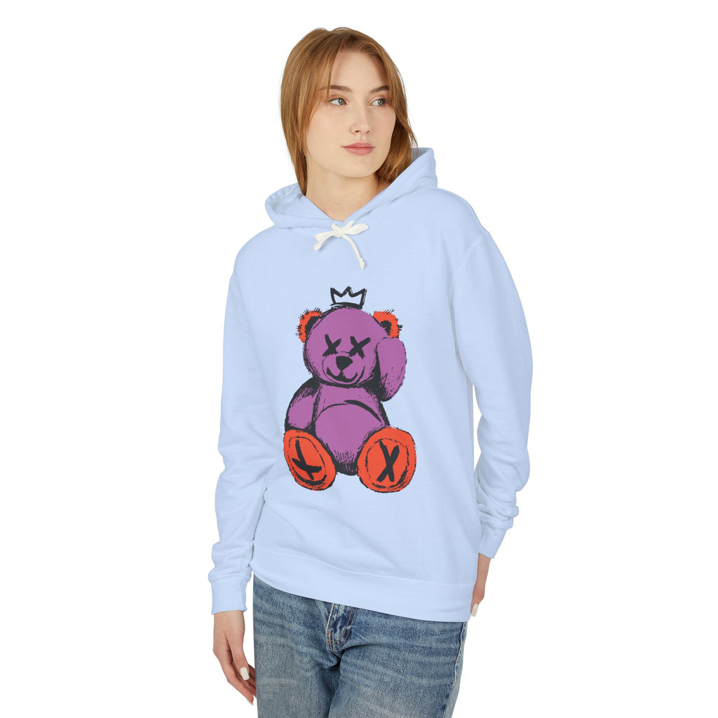 “Bearfully Blind” Punk Teddy Bear Halloween Hoodie