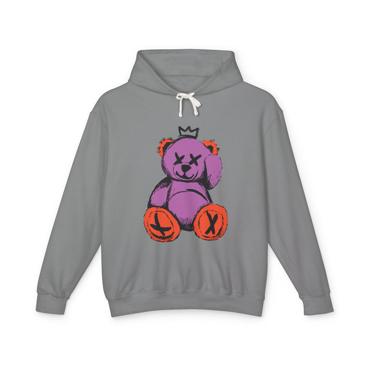 “Bearfully Blind” Punk Teddy Bear Halloween Hoodie