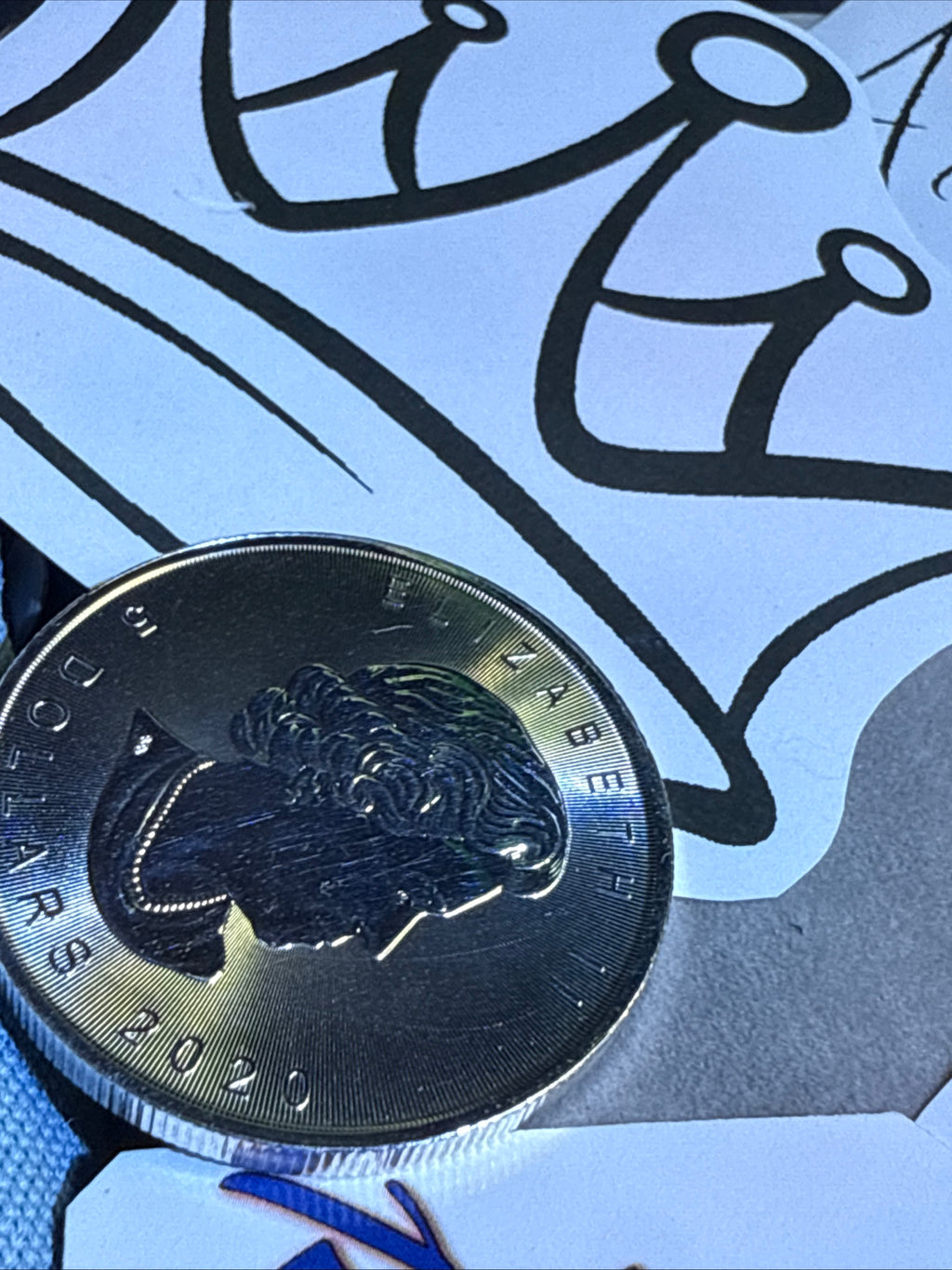 Silver Round • Elizabeth • Maple Leaf