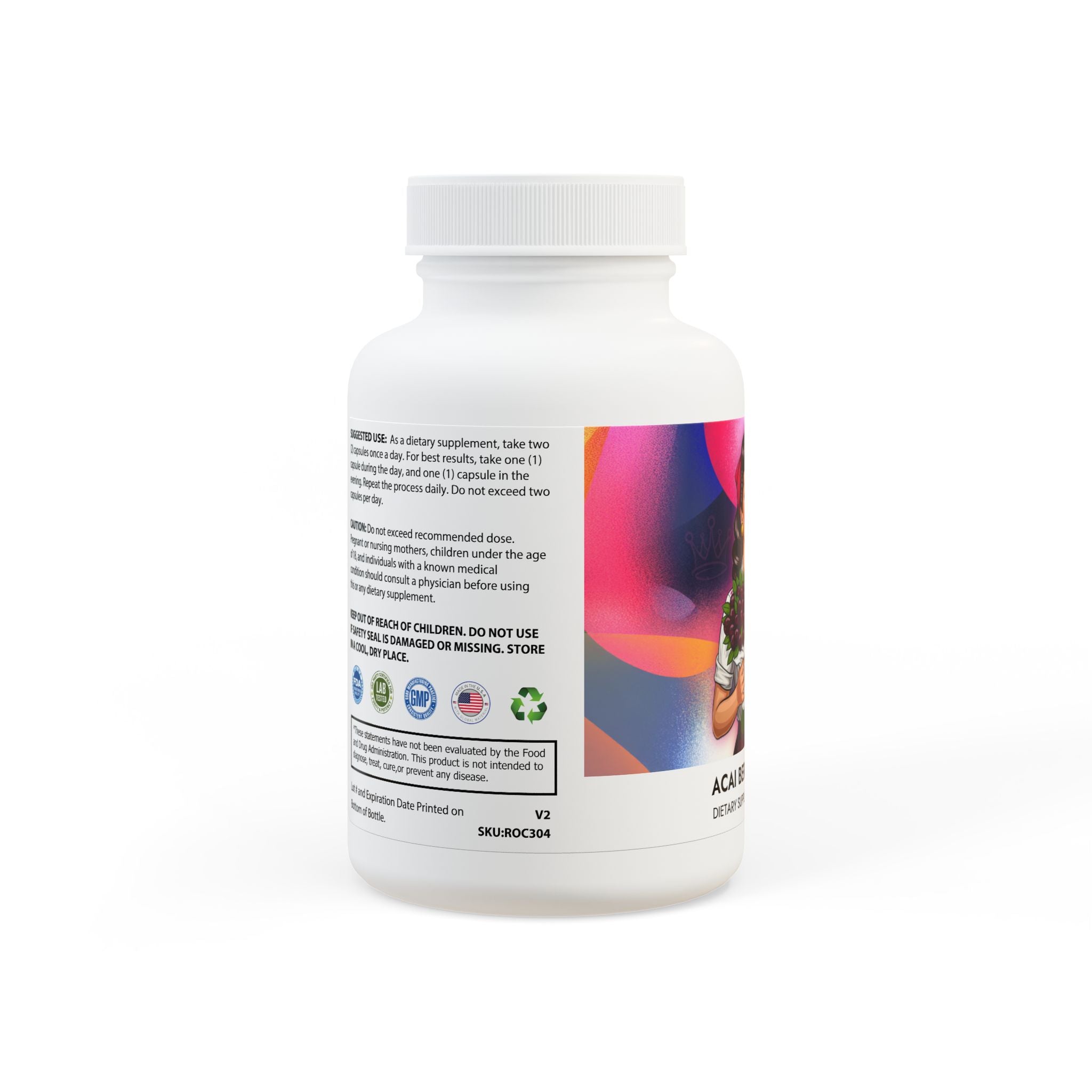 Acai Berry Complex Supplement (60 Capsules)