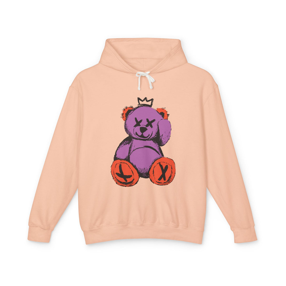 “Bearfully Blind” Punk Teddy Bear Halloween Hoodie
