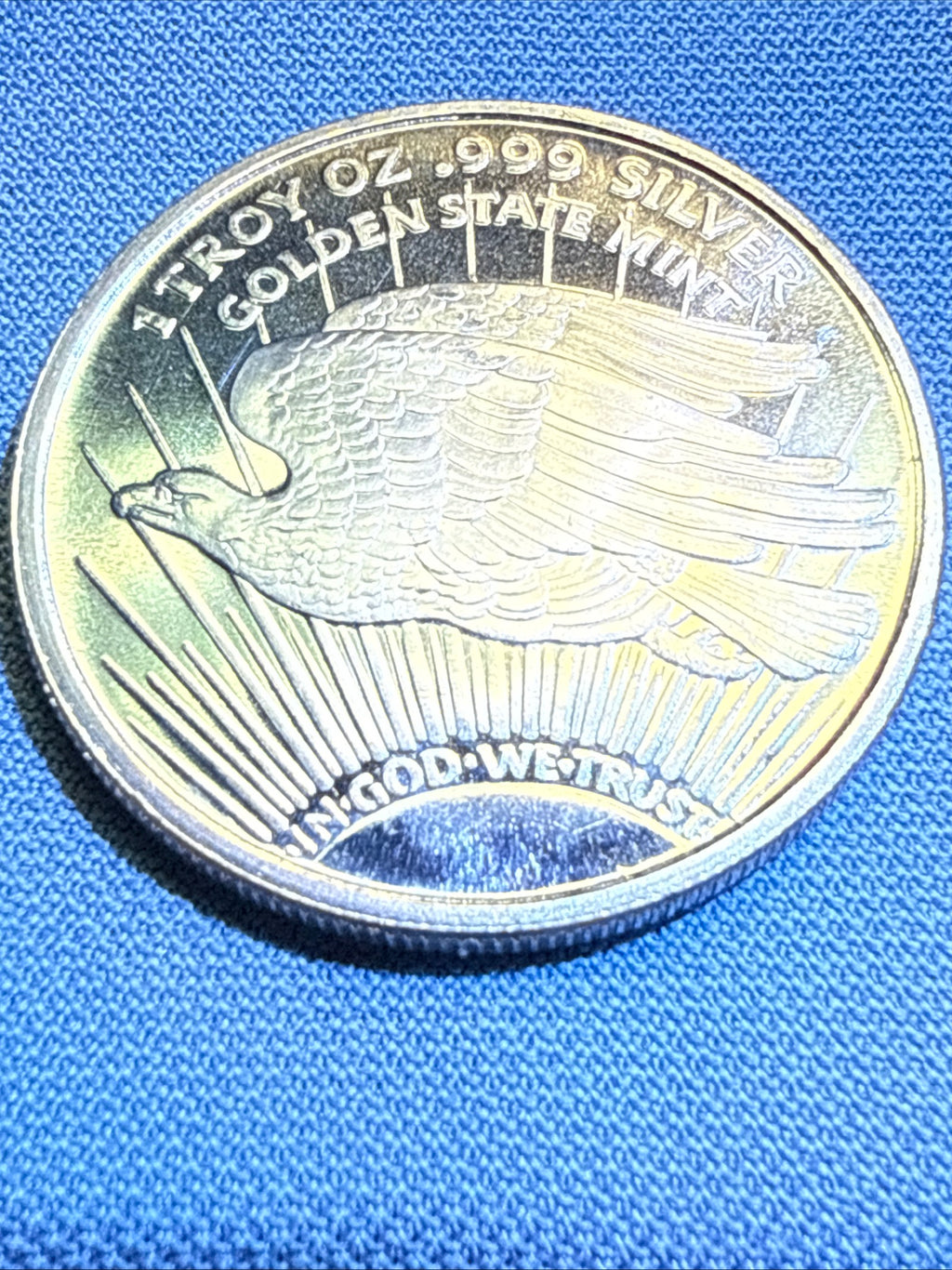 Silver Round • St. Gaudens Double Eagle .999 ounce