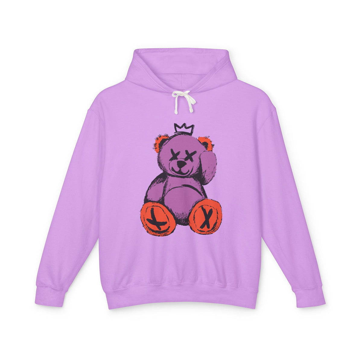 “Bearfully Blind” Punk Teddy Bear Halloween Hoodie