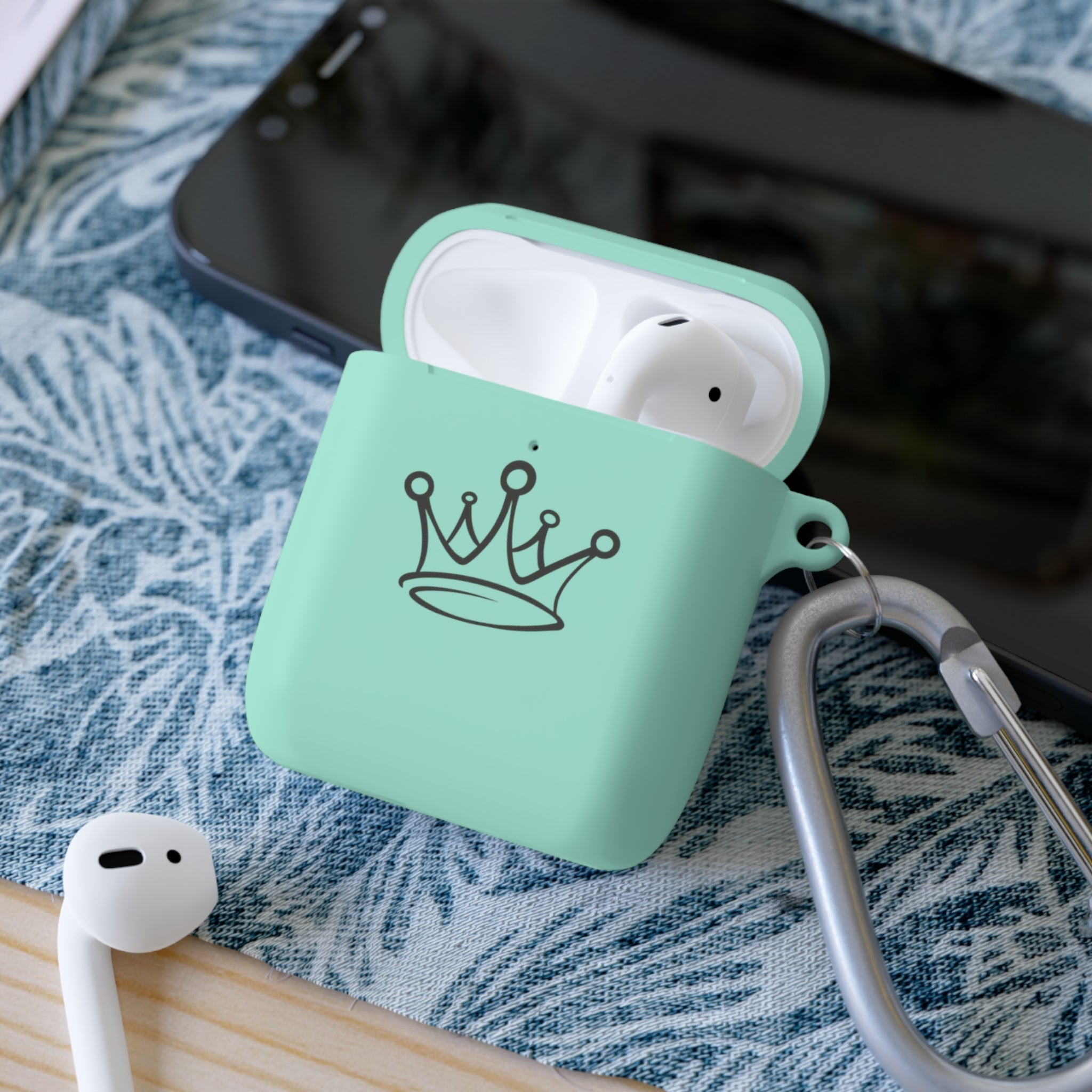 Customizable w/any design. Crown AirPods Case Cover, AirPods and AirPods Pro