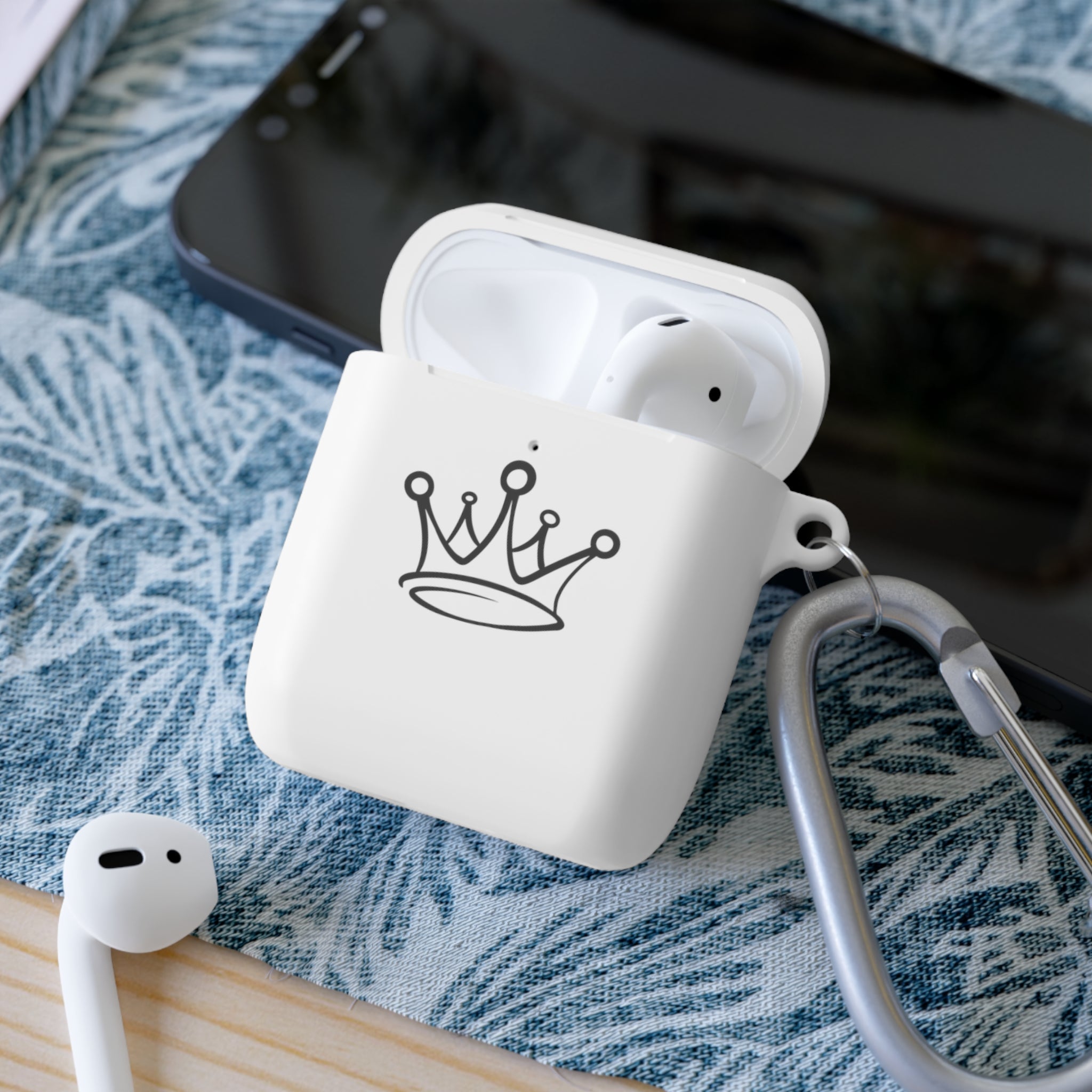 Customizable w/any design. Crown AirPods Case Cover, AirPods and AirPods Pro