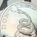 Bullion Silver Round • Don’t Tread on Me ✋🏻 Coin 🪙 .999 Silver Round Bullion