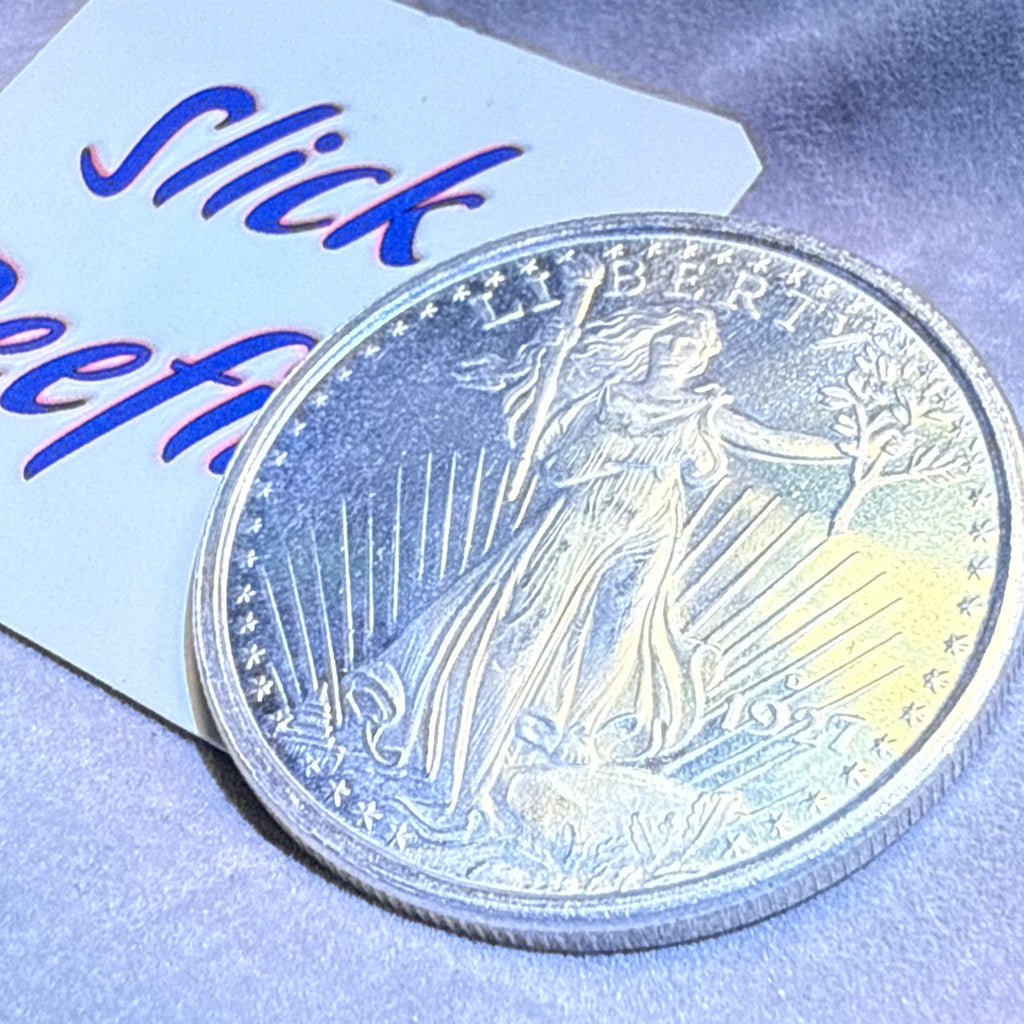 Silver Round • St. Gaudens Double Eagle .999 ounce