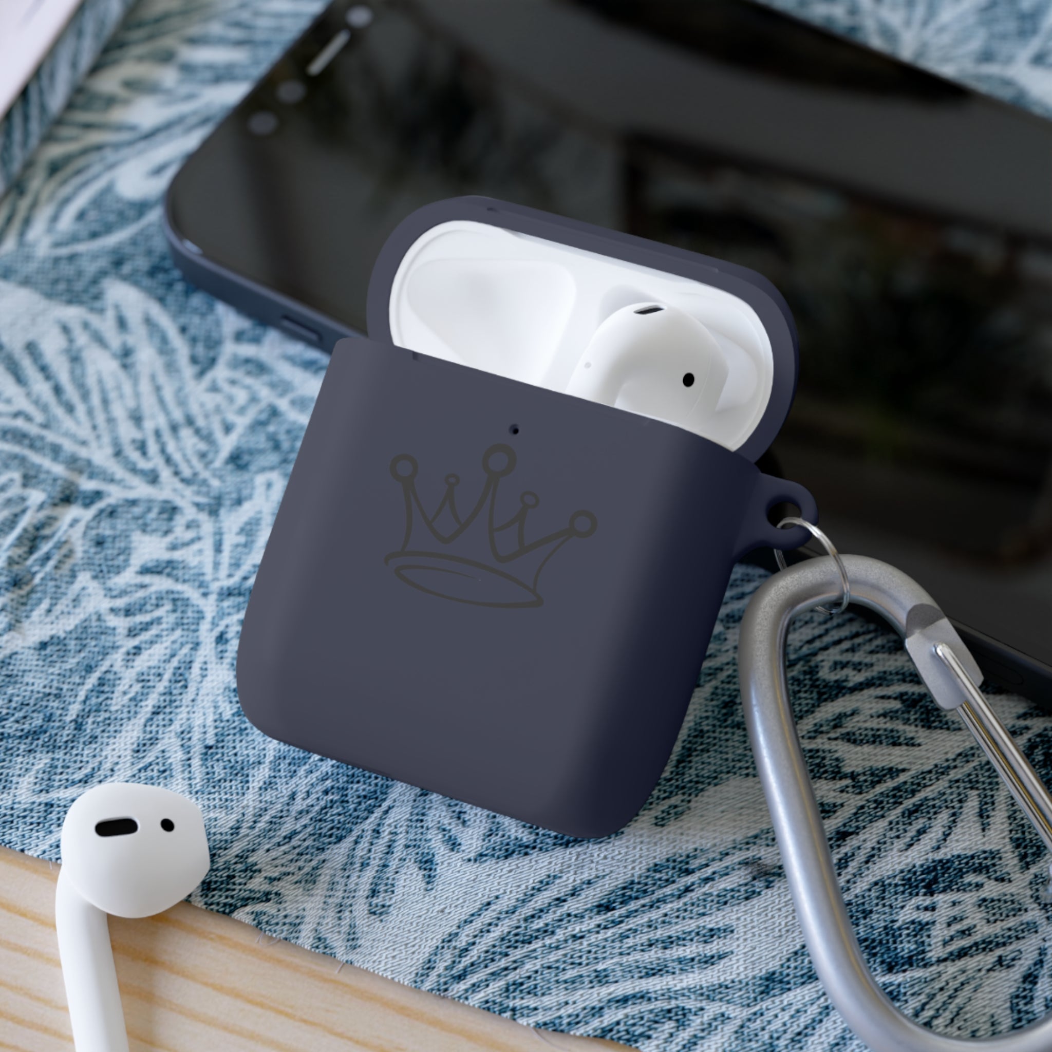 Customizable w/any design. Crown AirPods Case Cover, AirPods and AirPods Pro