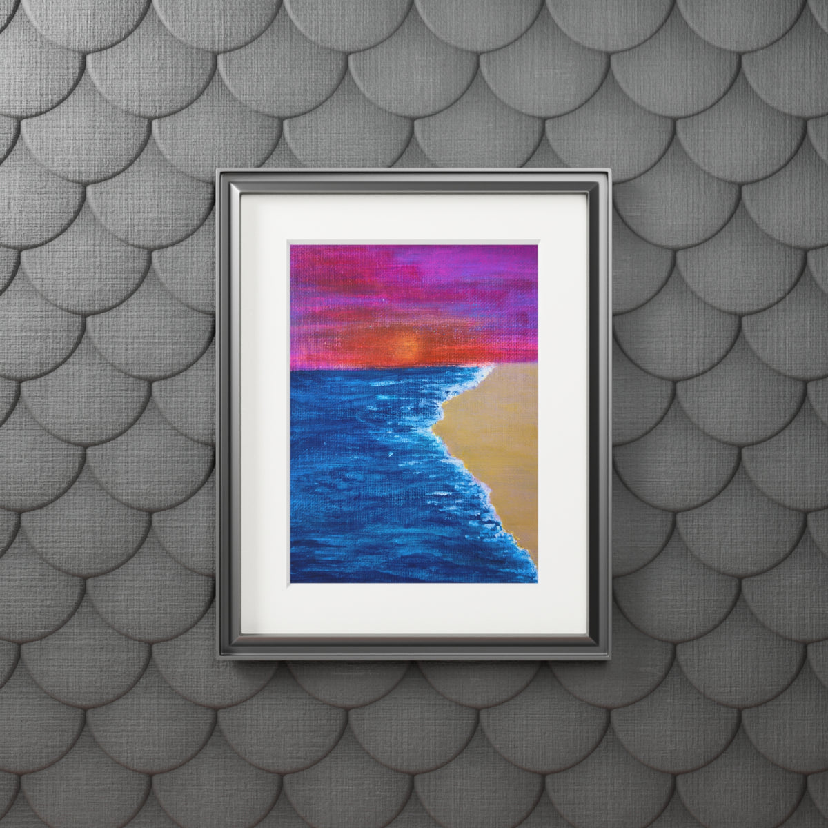 “Sand Stone” Passepartout Giclée Print