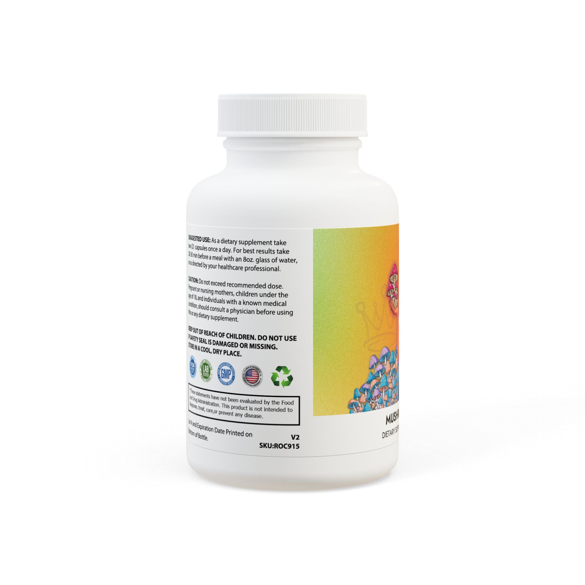 Magic Mushroom Blend Supplement (60 Capsules)