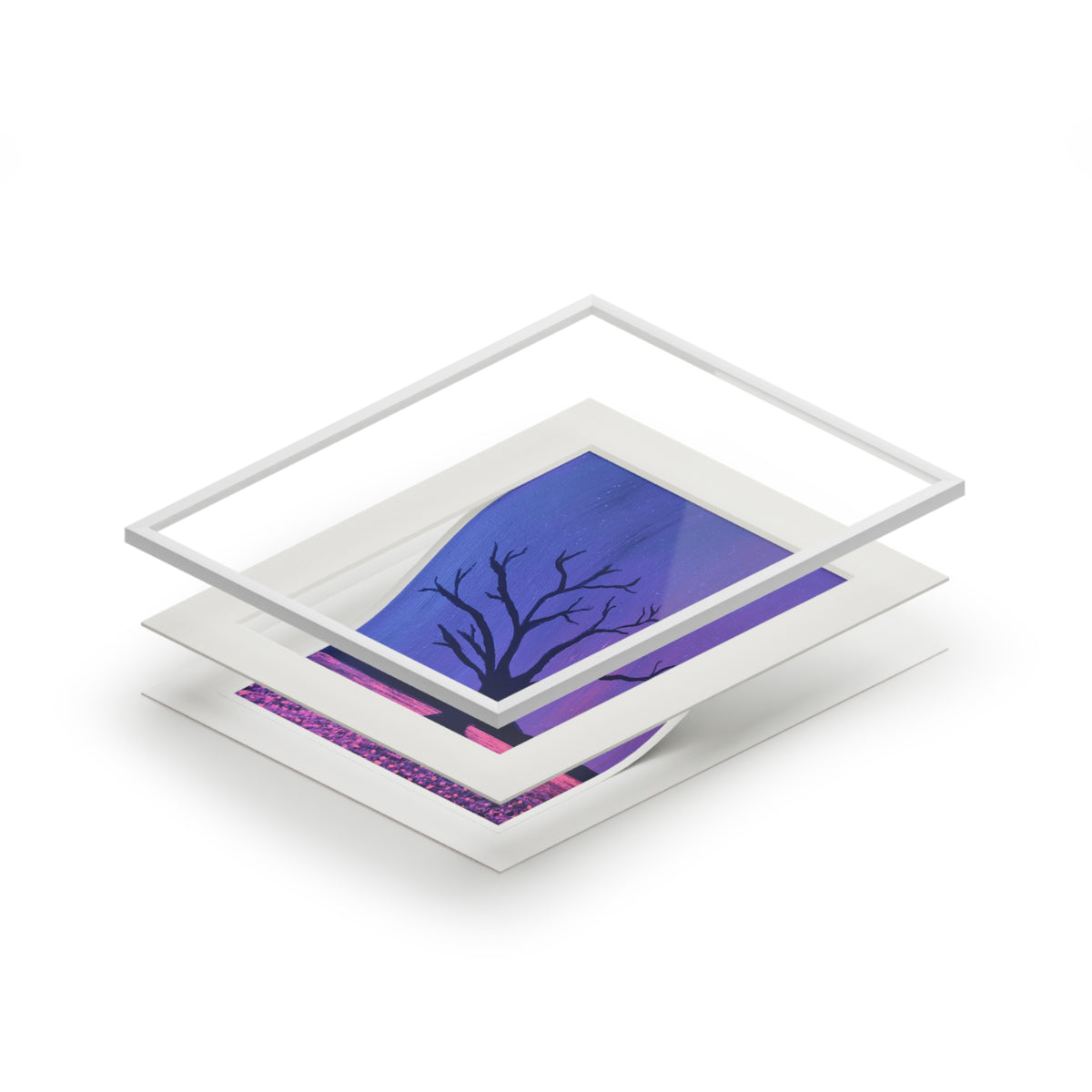 “Seasoned Roots” Passepartout Giclée Print