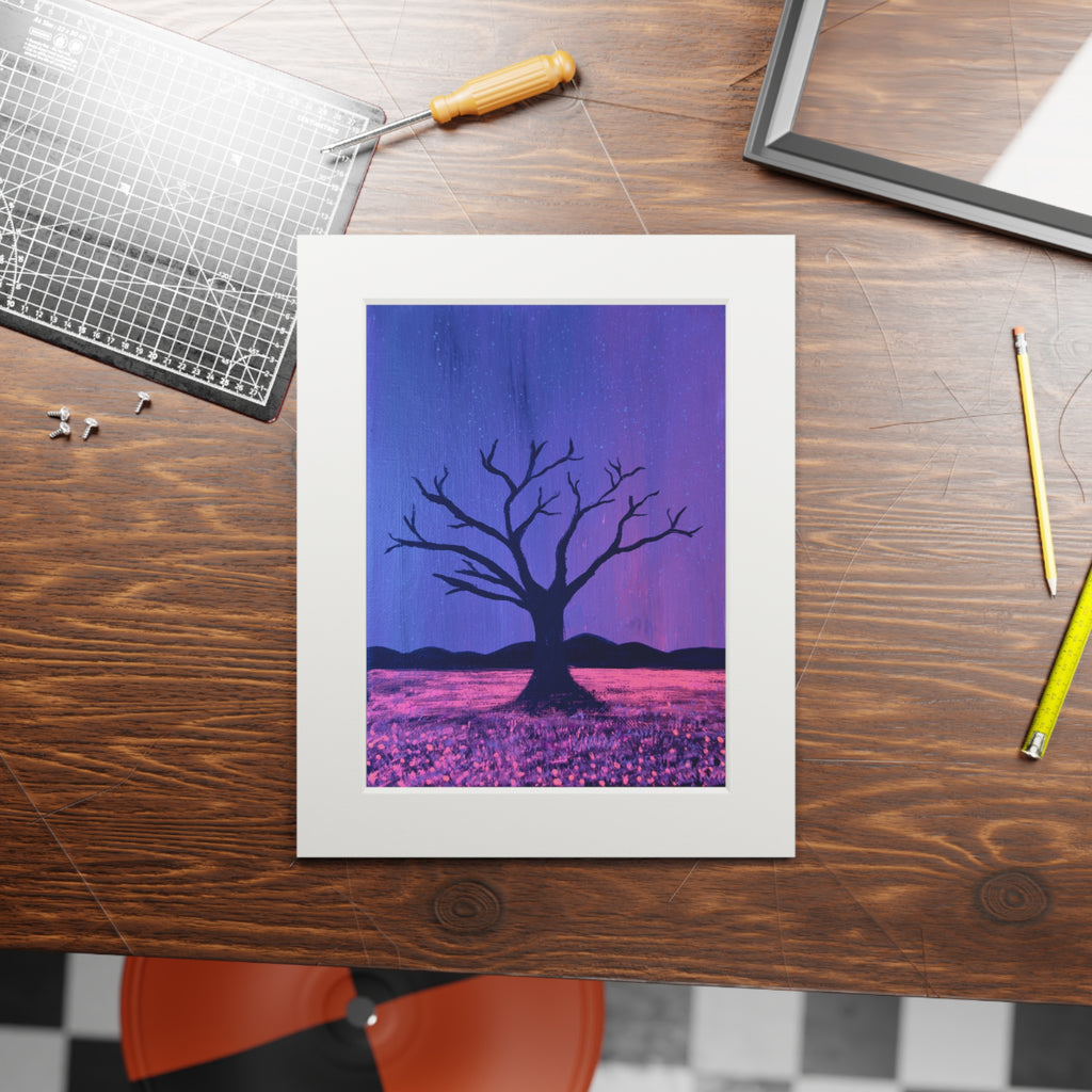 “Seasoned Roots” Passepartout Giclée Print