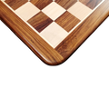 19" Inlaid Chessboard Golden Rosewood & Maple 1.97” Square ~ 50 mm