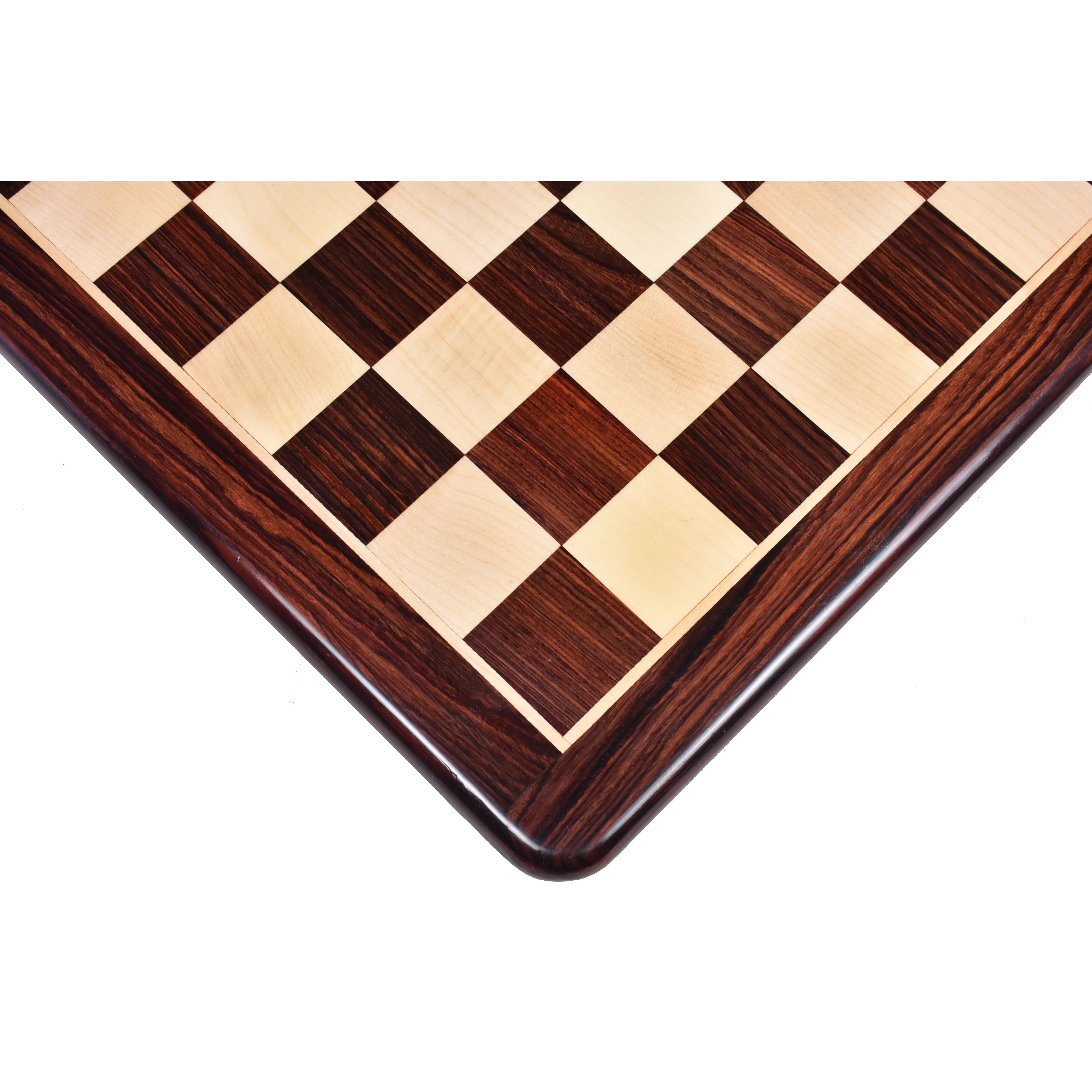 21” Inlaid Chessboard Rosewood & Maple Wood 2.16” Square ~ 55 mm