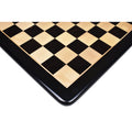 17" Inlaid Ebony & Maple Wood Chessboard 1.77” ~ 45mm Square