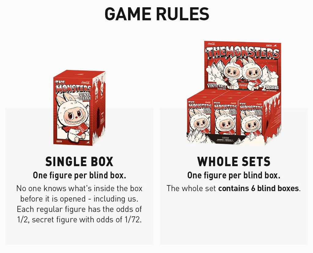 Monsters Coca-Cola Blind Box