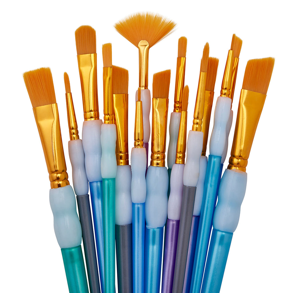Studio Soft Grip Brush Set 15 Piece