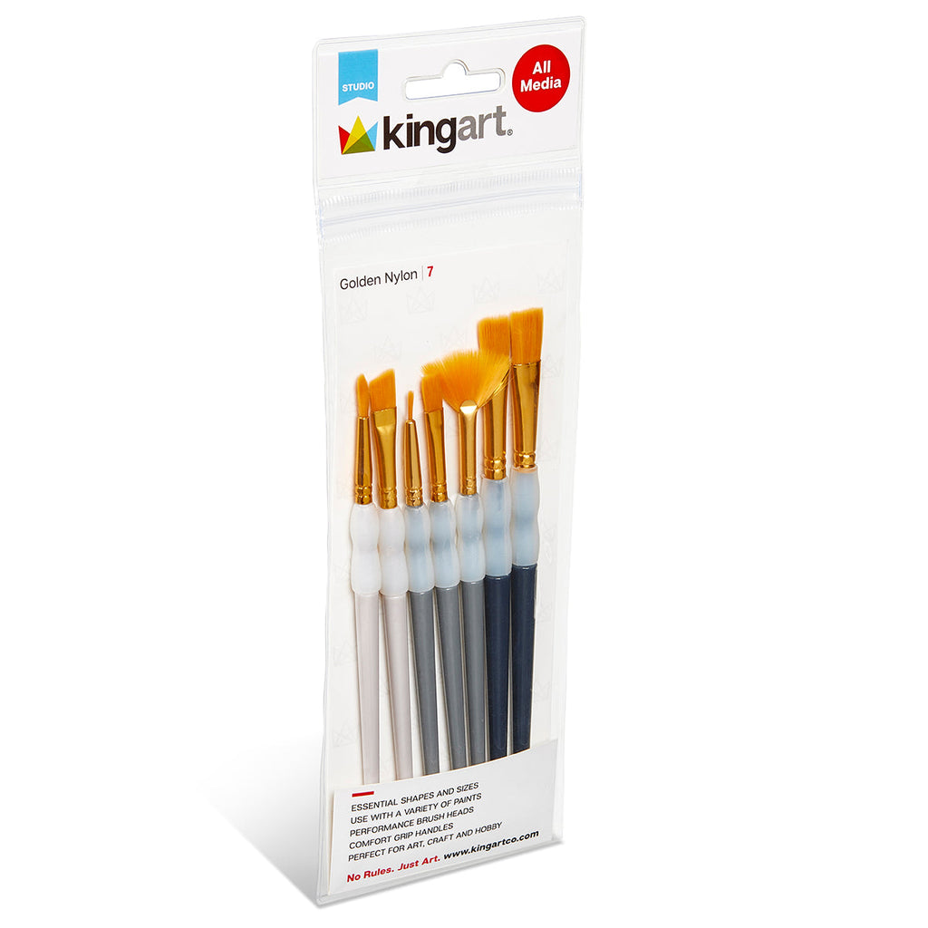 Studio Soft Grip Brush Set 7 piece