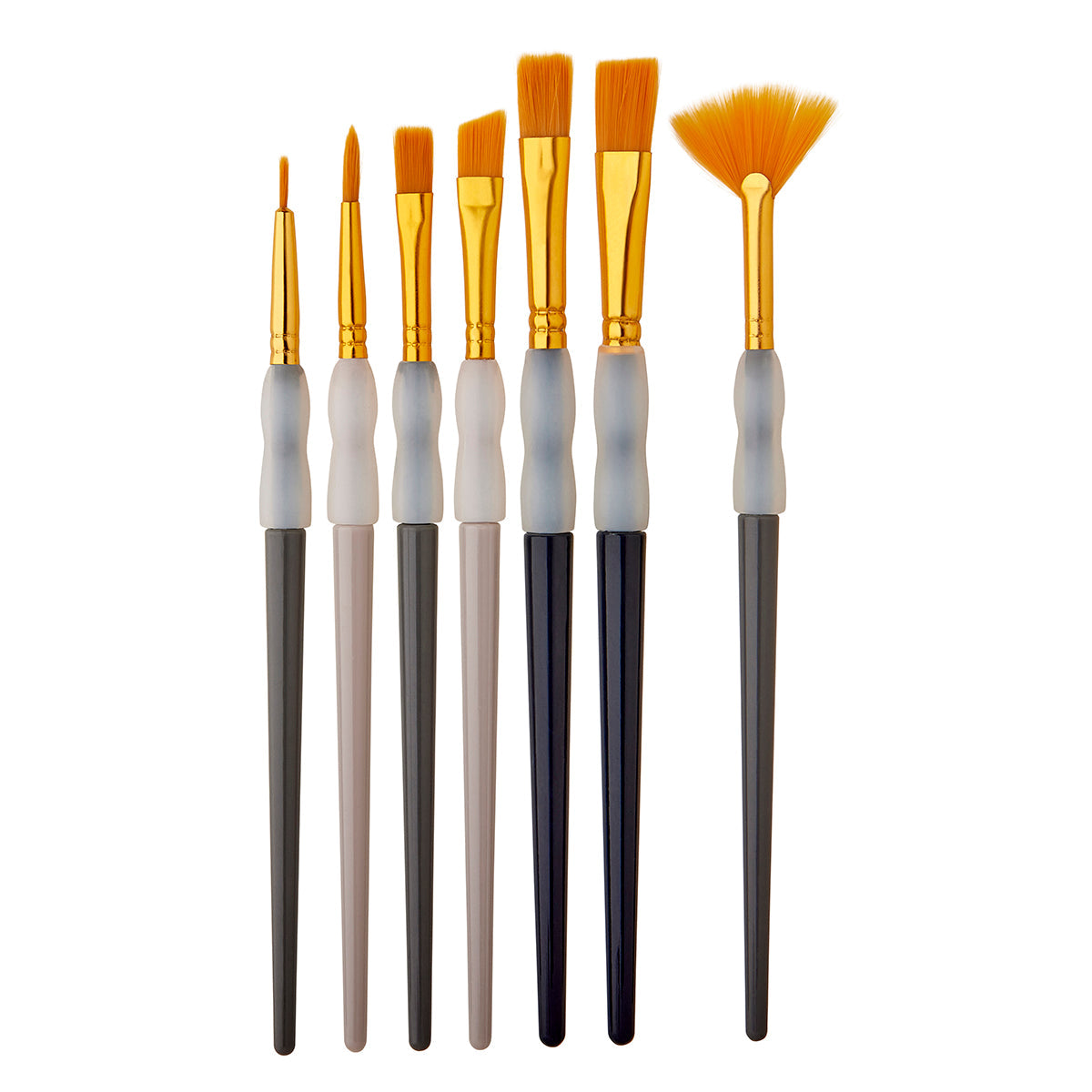 Studio Soft Grip Brush Set 7 piece