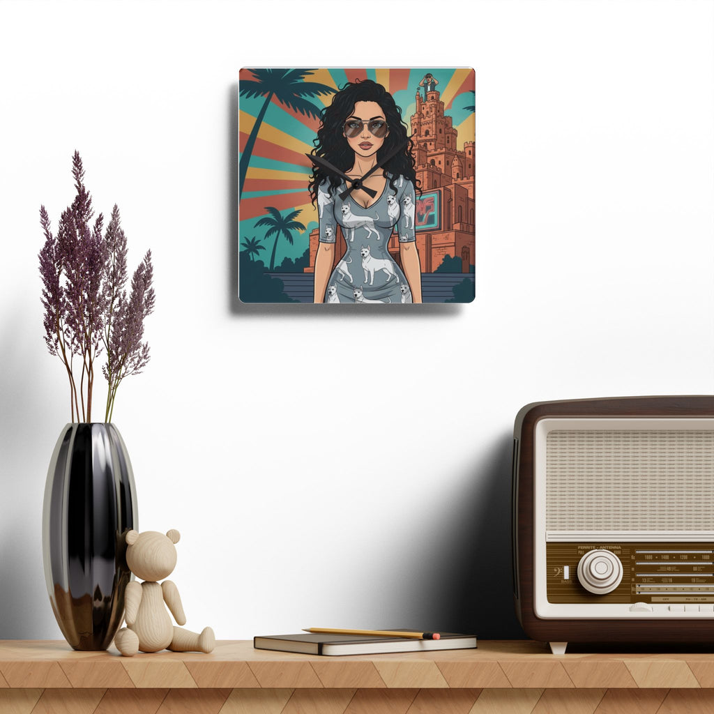 Grainne “Final Cadence” Acrylic Wall Clock