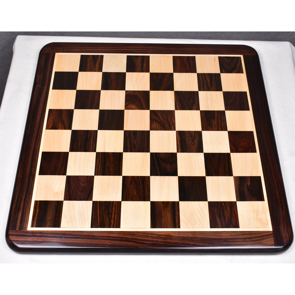 19” Inlaid Chessboard Rosewood & Maple 1.97” Square ~ 50 mm