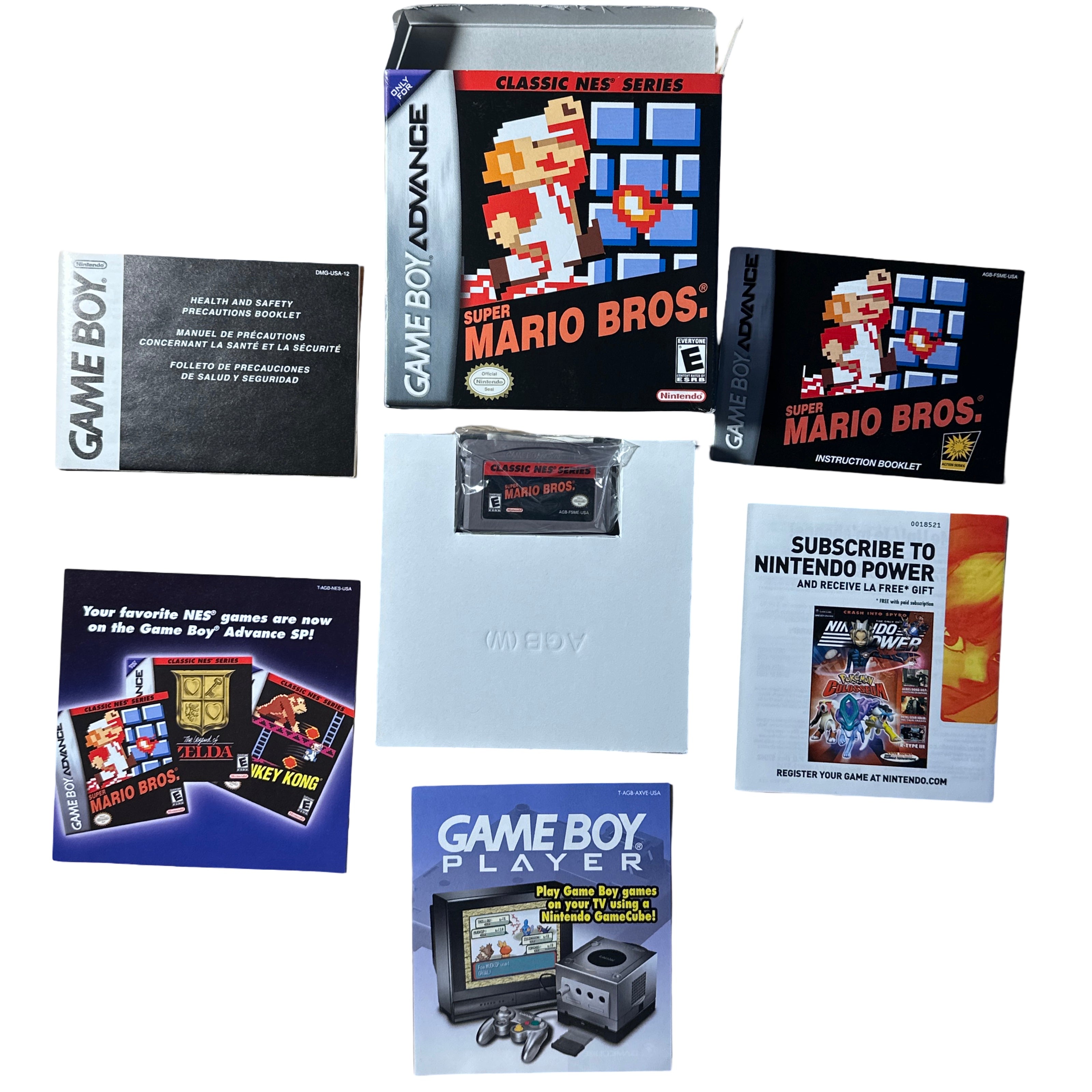 Super Mario Bros Classic NES Series GameBoy Advance