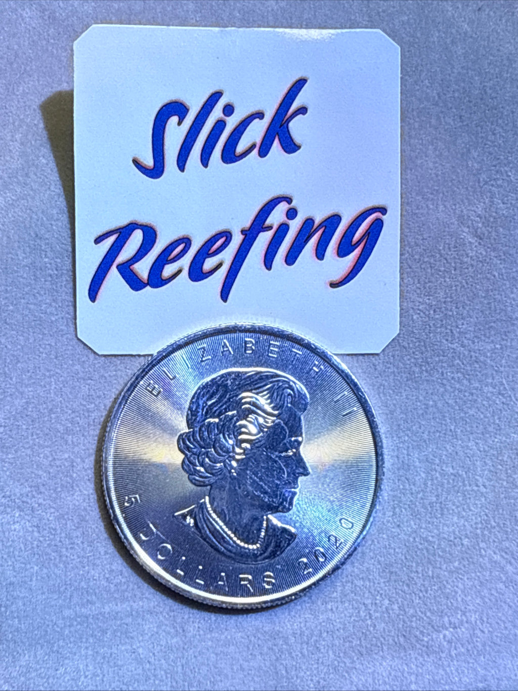 Silver Round • Elizabeth • Maple Leaf