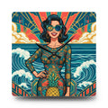 “Jackie” Pa La Piña Acrylic Wall Clock
