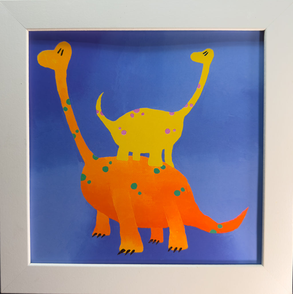 Set of 2 Dinosaur Kids Baby Room Decor