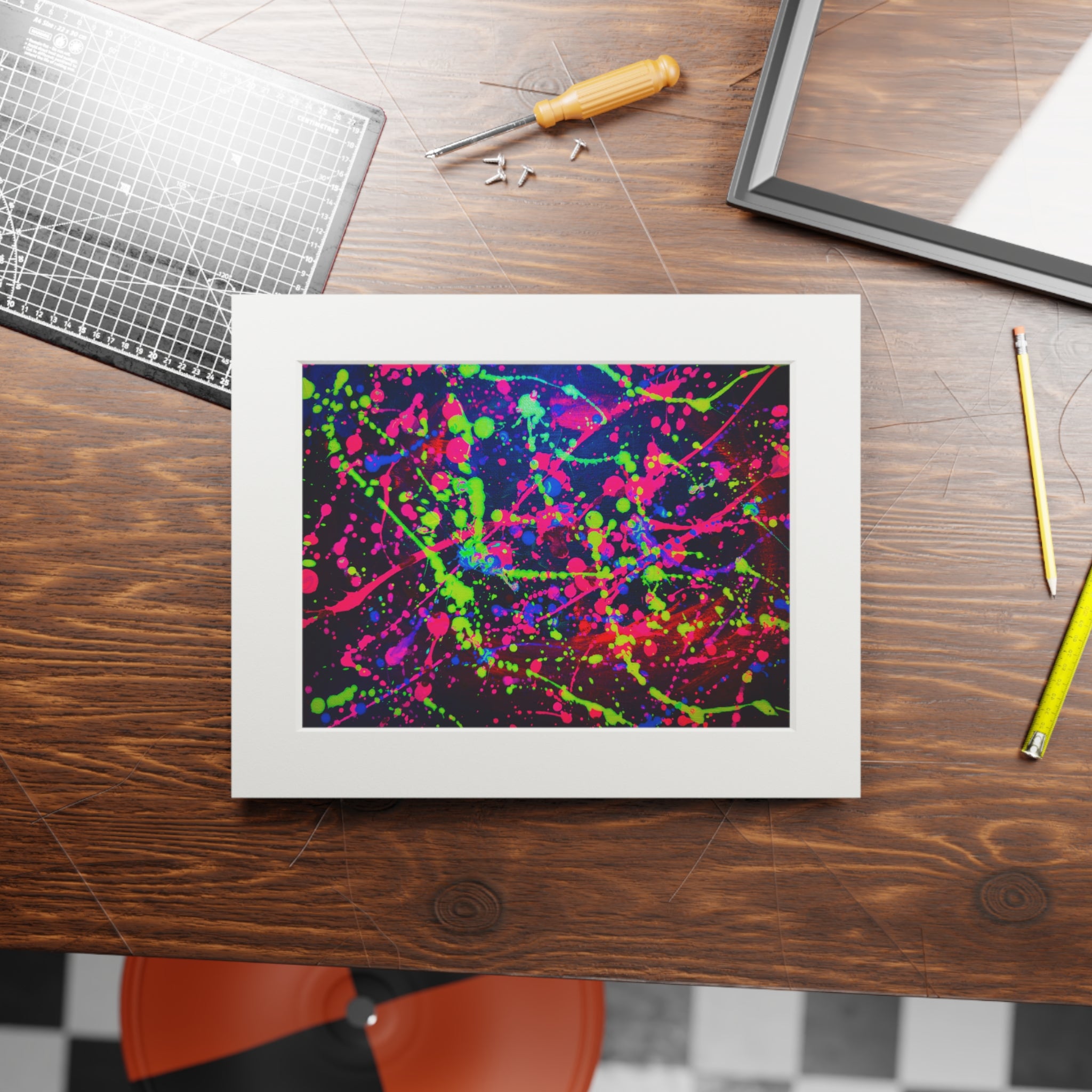 “Neon Reverie” fine art print by DG3