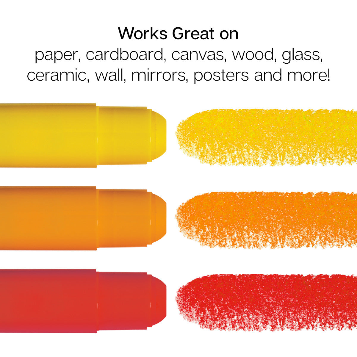 24 Colors Tempera Paint Sticks