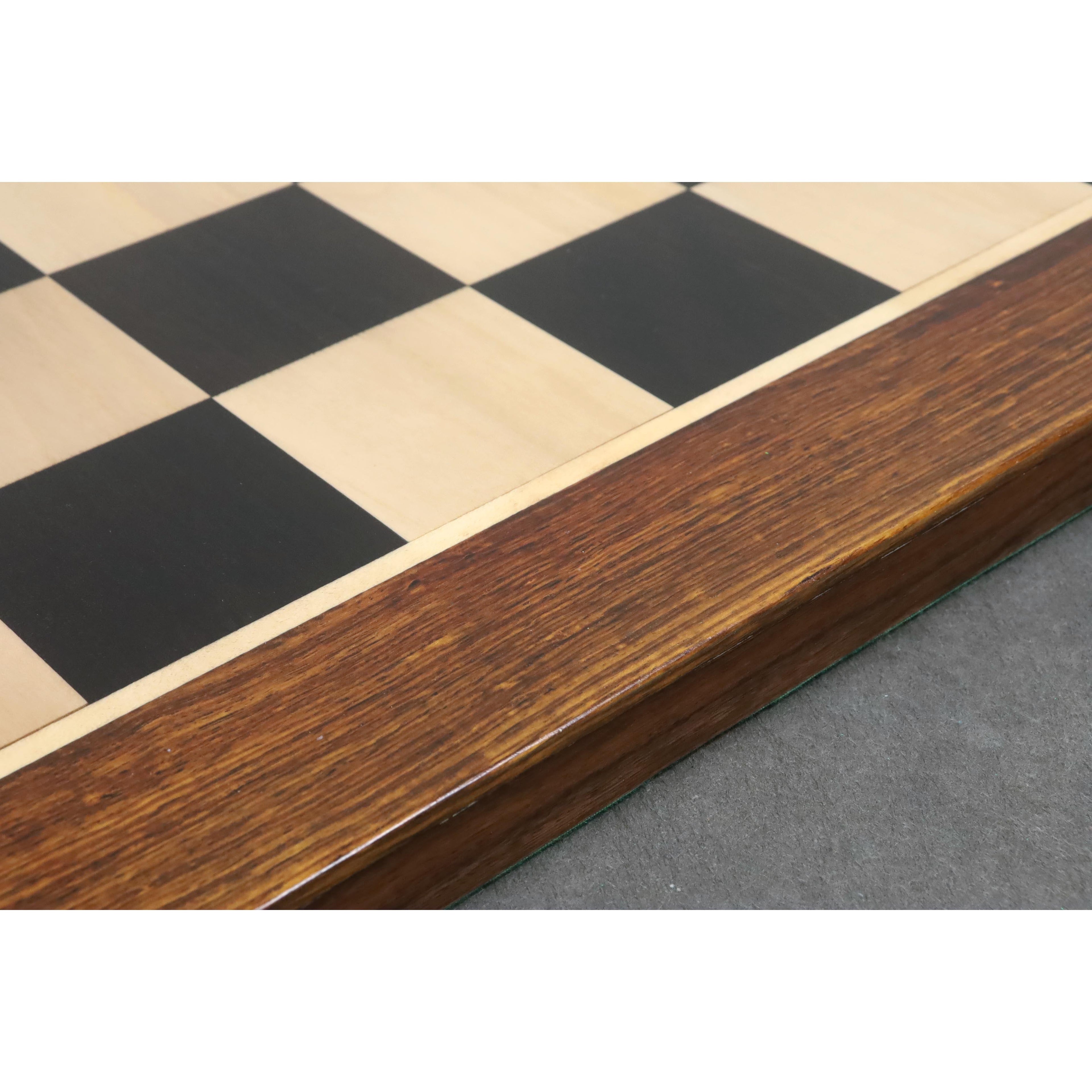 23” Dragon Luxury Ebonised Boxwood 4.4” King Staunton Pieces & Storage Box