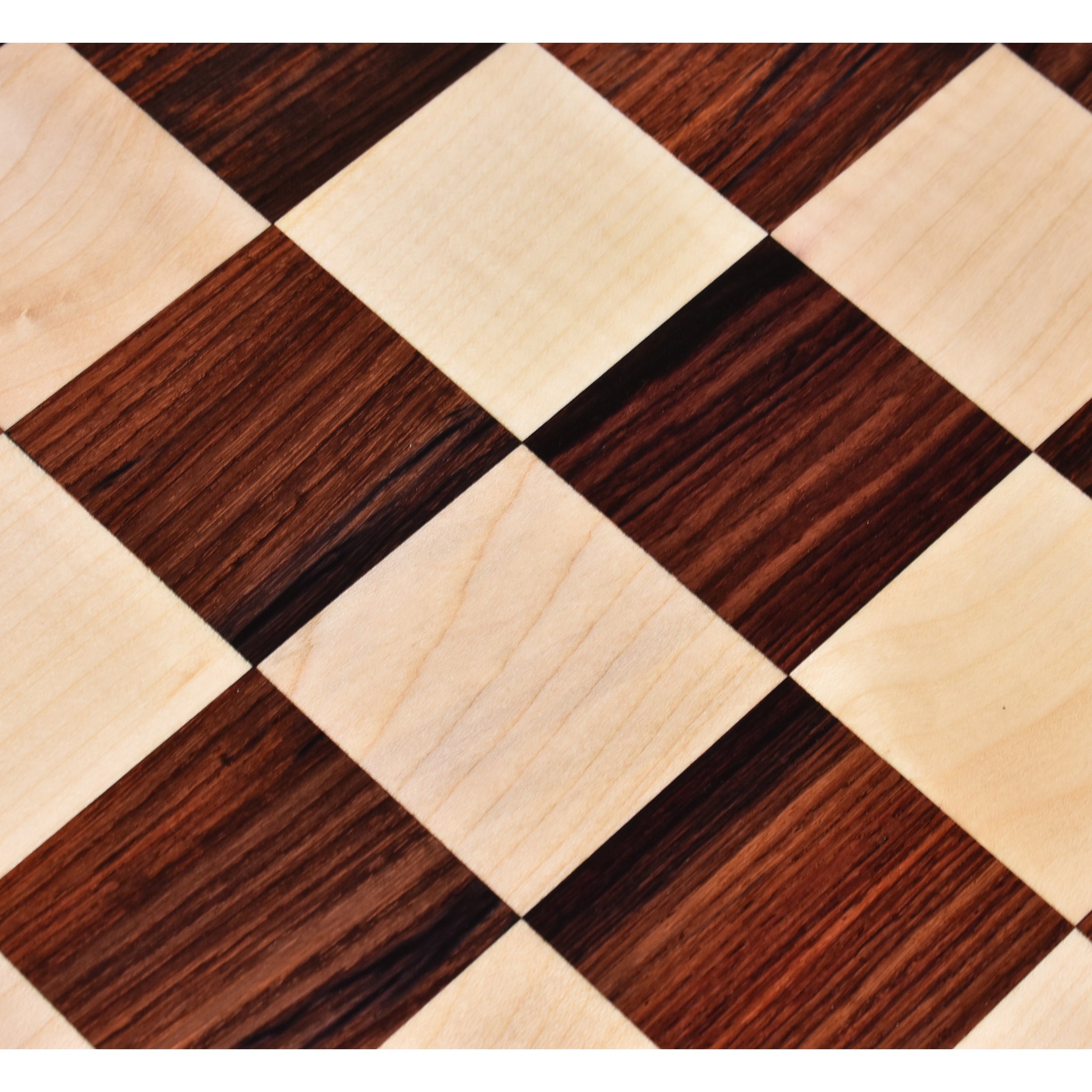 19” Inlaid Chessboard Rosewood & Maple 1.97” Square ~ 50 mm