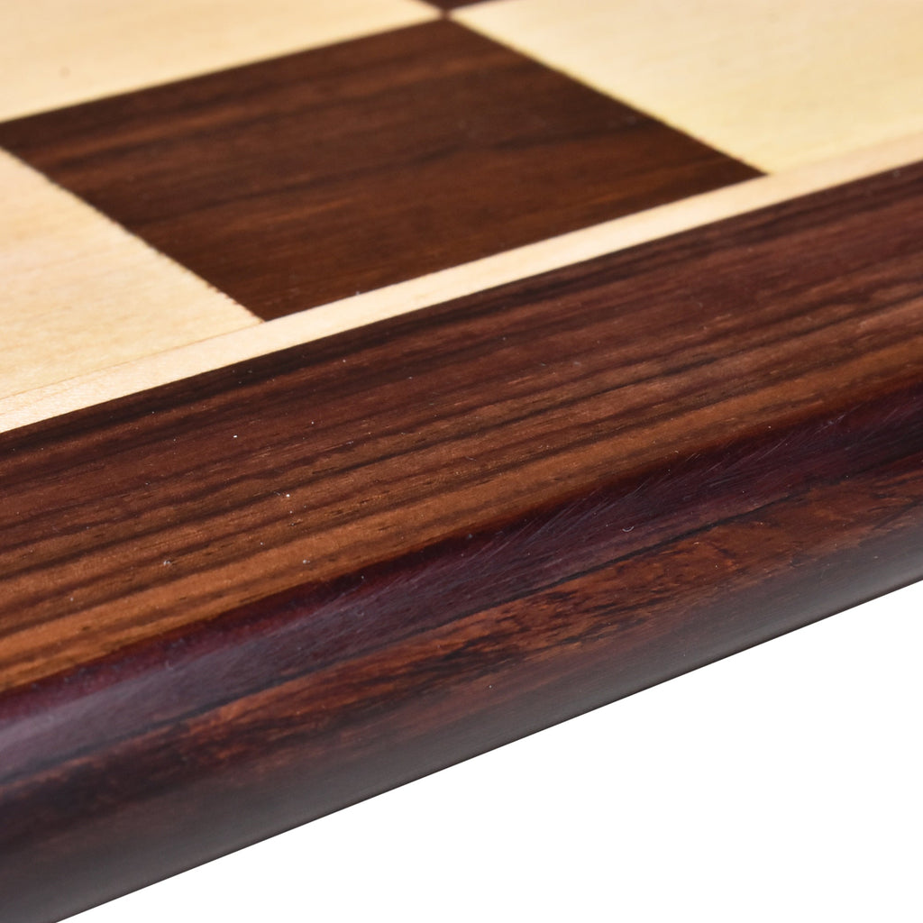 21” Inlaid Chessboard Rosewood & Maple Wood 2.16” Square ~ 55 mm