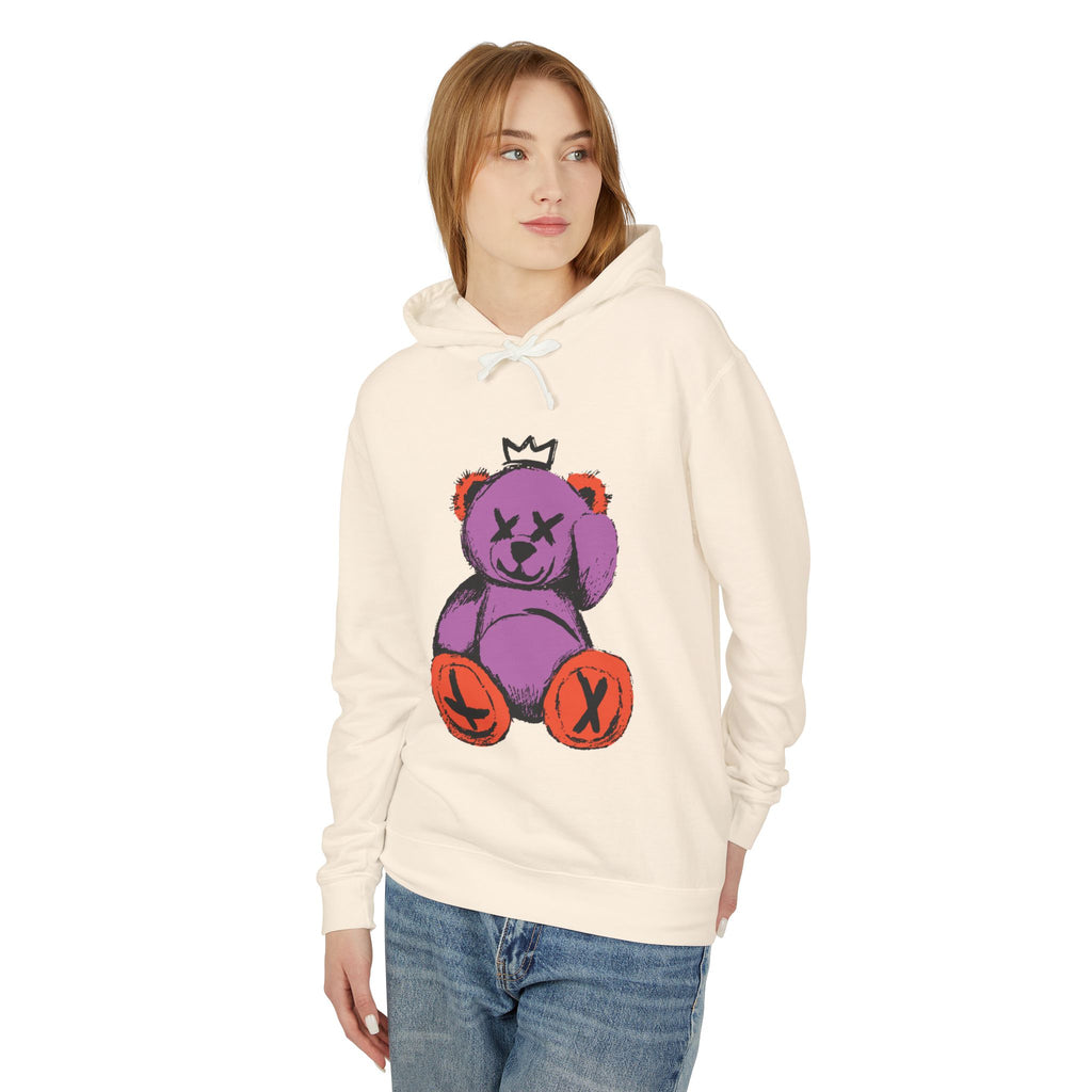 “Bearfully Blind” Punk Teddy Bear Halloween Hoodie