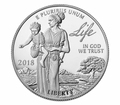 Life .999 Platinum Bullion Round Coin Preamble to the Declaration of Independence 2018