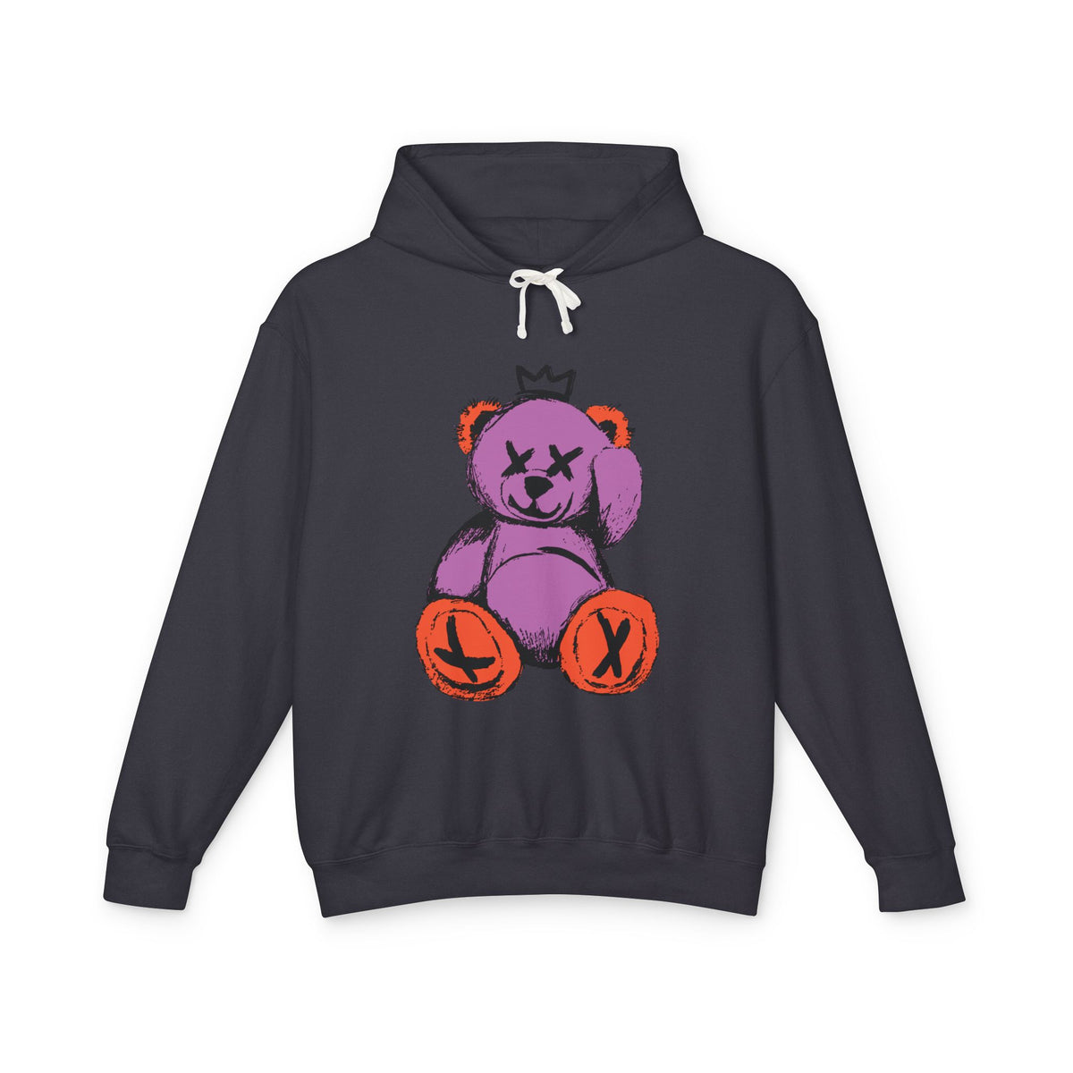 “Bearfully Blind” Punk Teddy Bear Halloween Hoodie