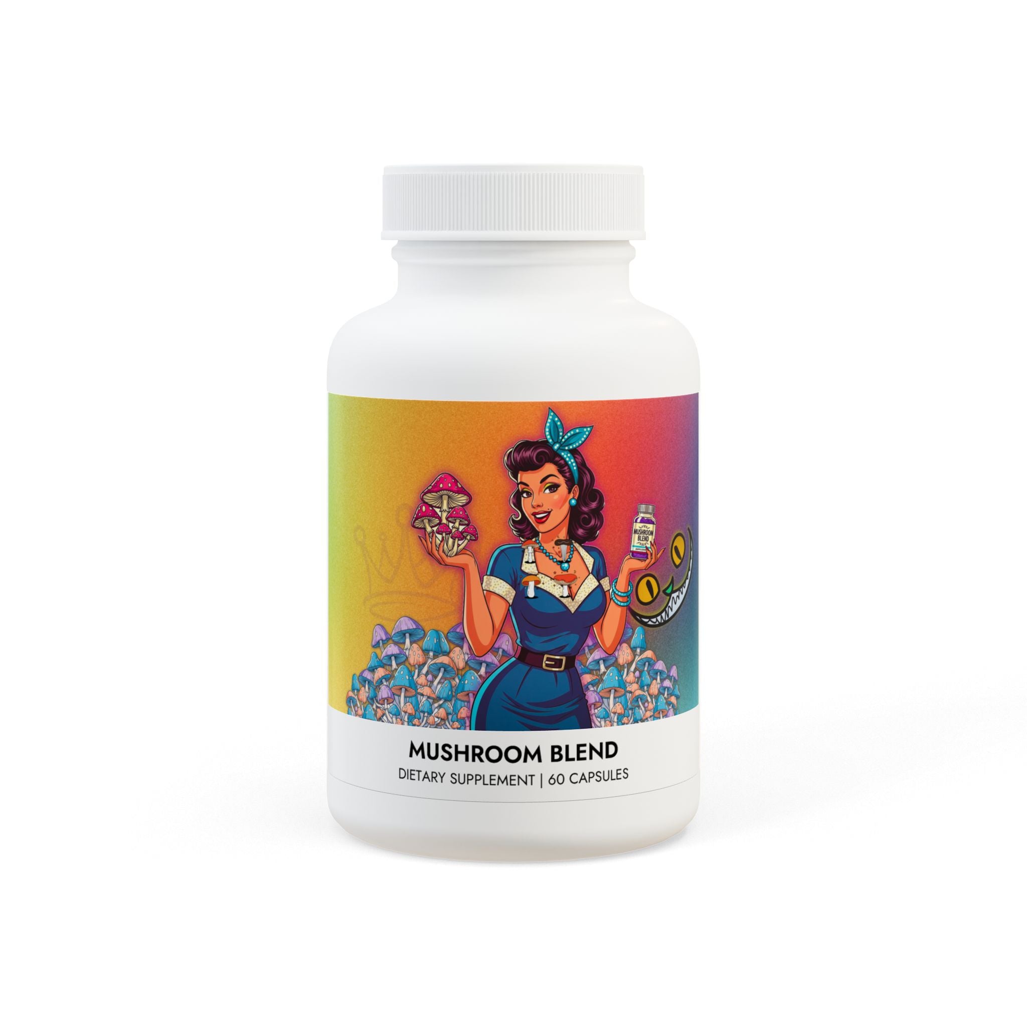 Magic Mushroom Blend Supplement (60 Capsules)