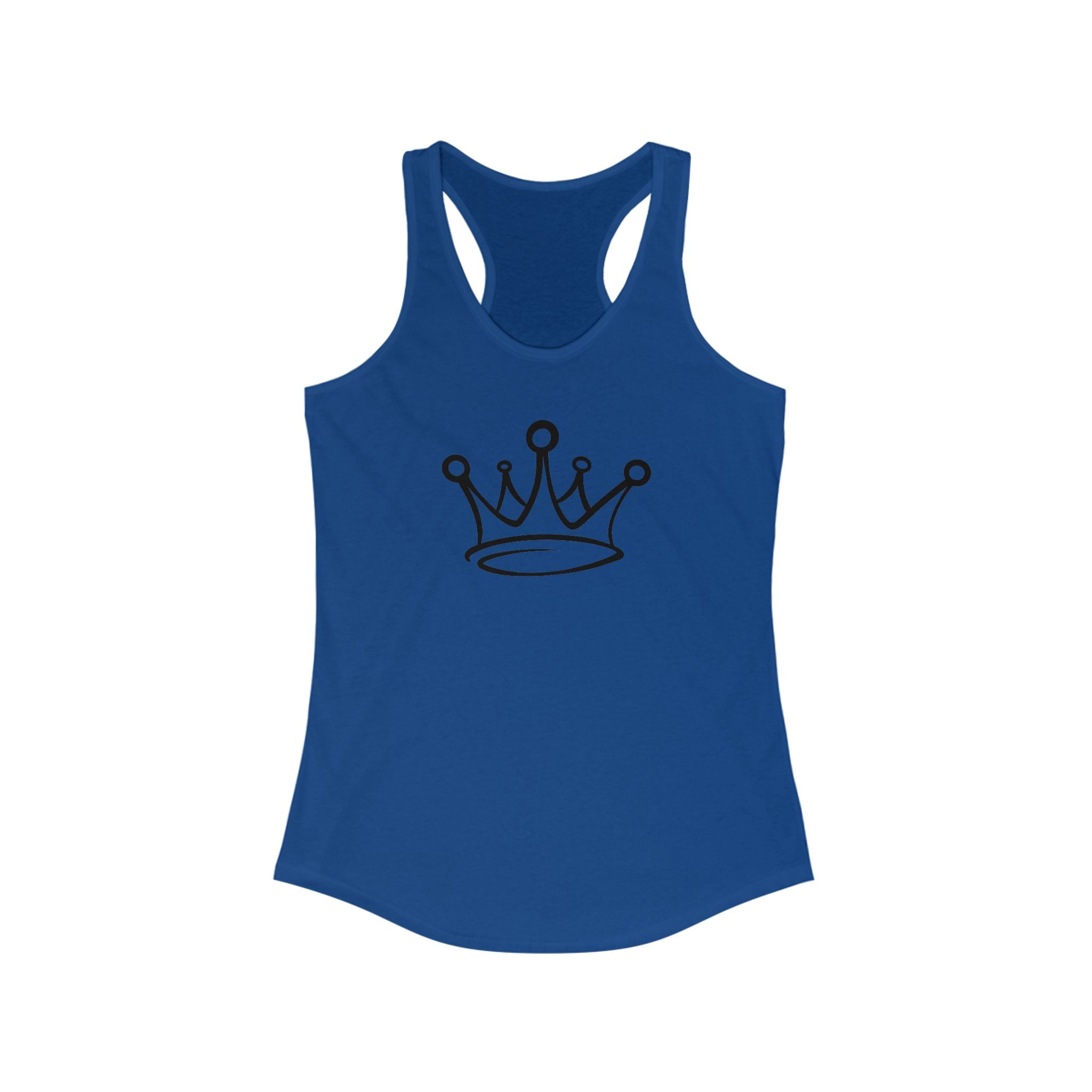 Queen Tank, Cute Summer Top, Women's Workout Shirt, Casual Wear, Princess Shirt
