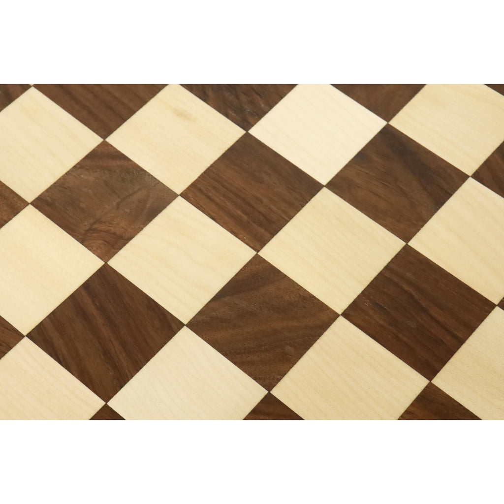 21” Inlaid Chessboard in Golden Rosewood & Maple Wood 2.16” Square ~ 55 mm